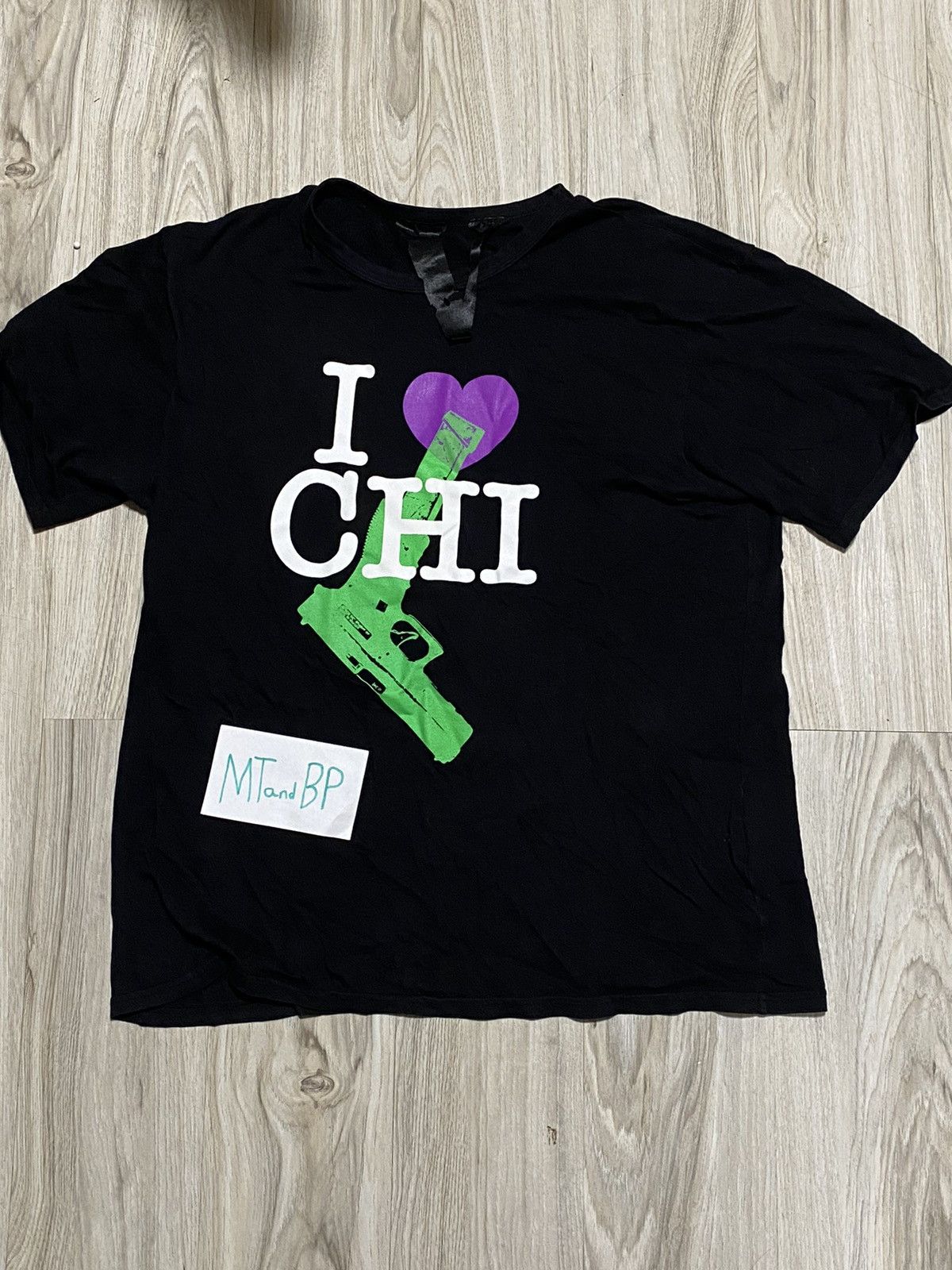 Vlone I love chi tee | Grailed