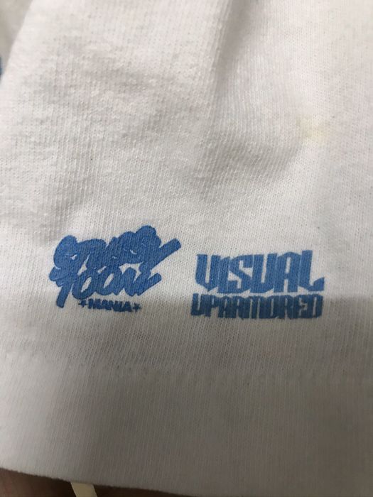 Vintage RARE 90s VINTAGE STUSSY X WTAPS VISUAL UPARMORED | Grailed