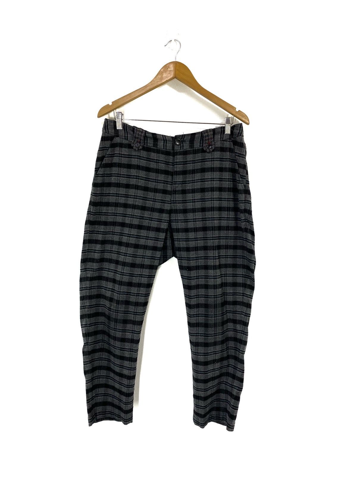 Harris Tweed Harris tweed Tartan pants Design Nice Design Size US 33 - 1 Thumbnail