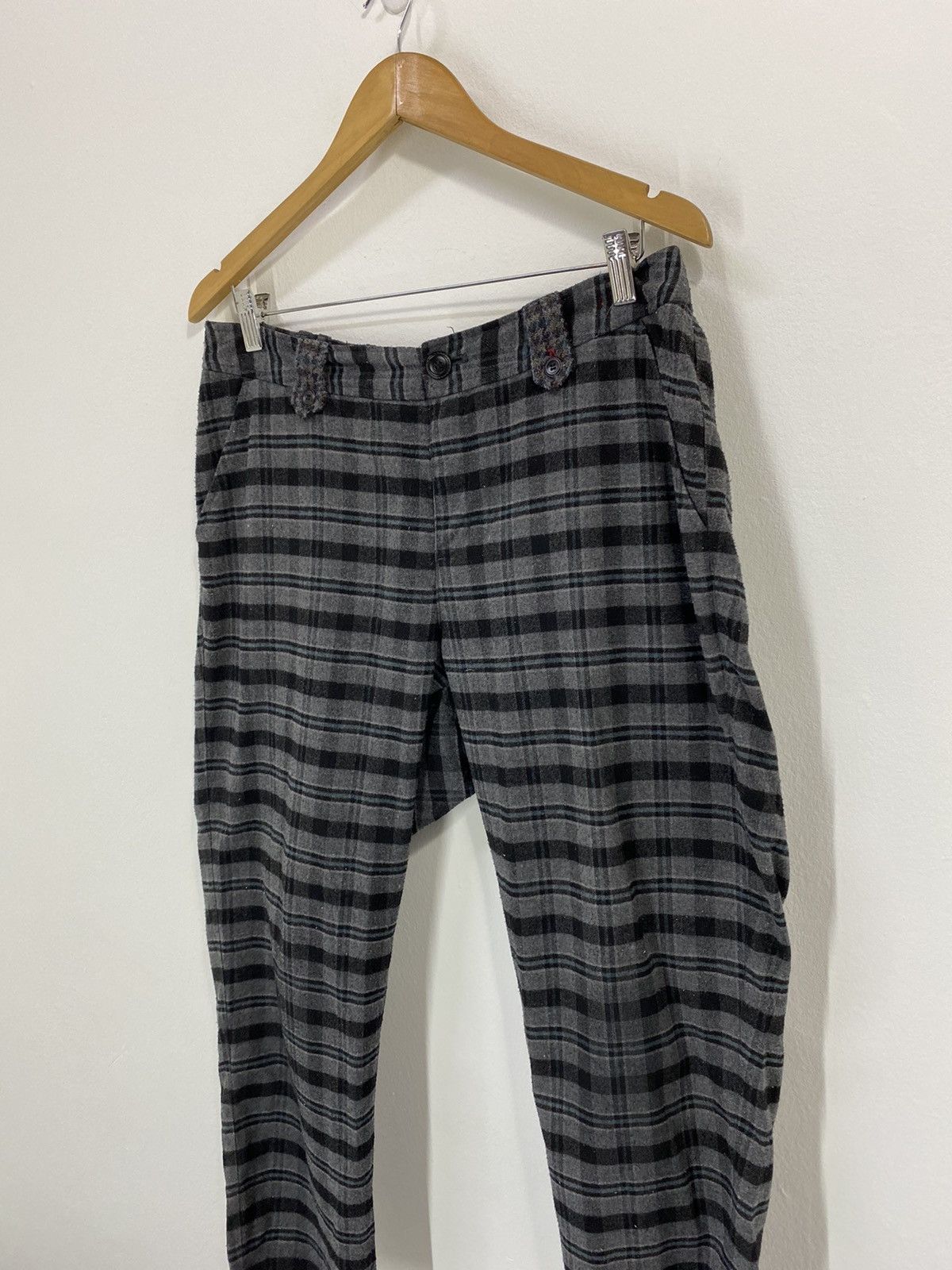 Harris Tweed Harris tweed Tartan pants Design Nice Design Size US 33 - 4 Thumbnail