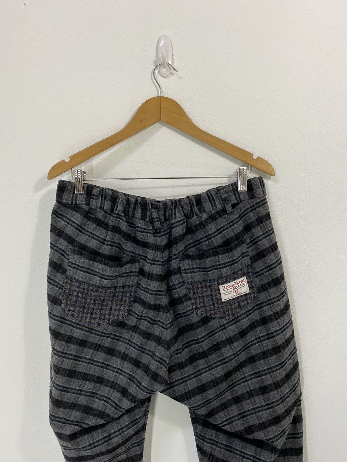 Harris Tweed Harris tweed Tartan pants Design Nice Design Size US 33 - 3 Thumbnail