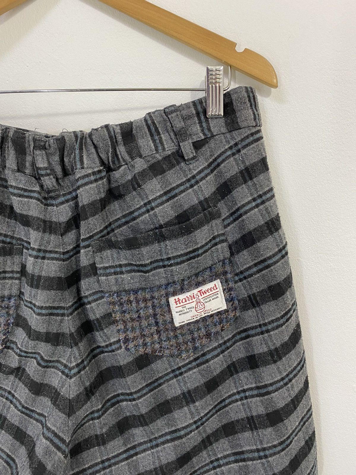 Harris Tweed Harris tweed Tartan pants Design Nice Design Size US 33 - 7 Thumbnail