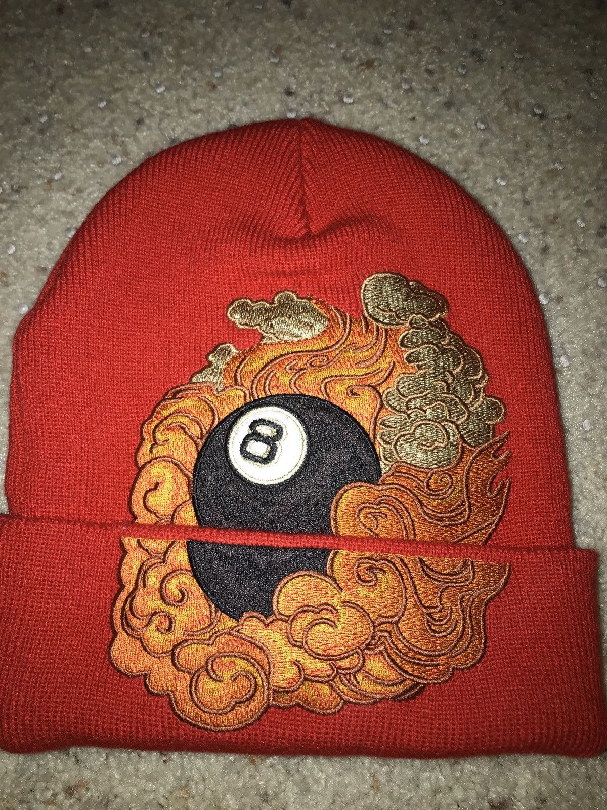 Supreme Supreme Martin Wong 8-Ball Beanie | Grailed