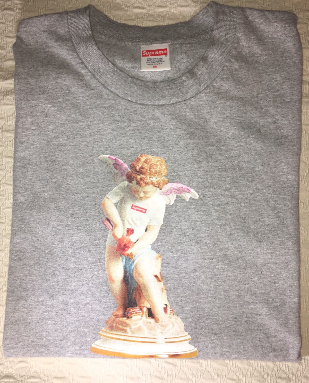 Supreme Supreme Cupid Tee Grey | Grailed