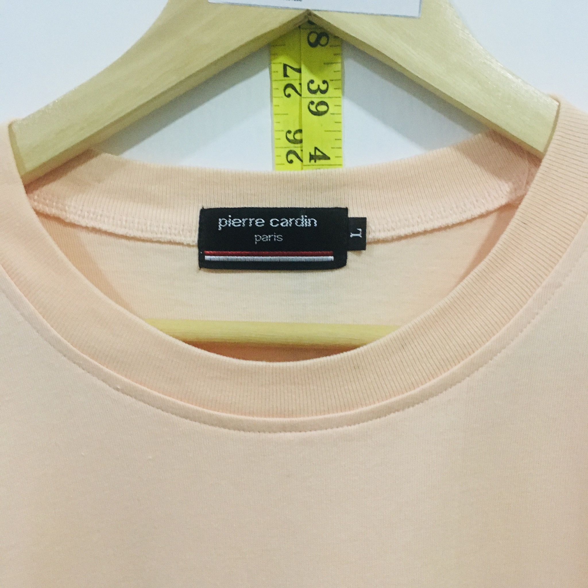 Pierre Cardin Pierre Cardin Embroidey Spellout Big Logo Tshirt Size US L / EU 52-54 / 3 - 3 Thumbnail