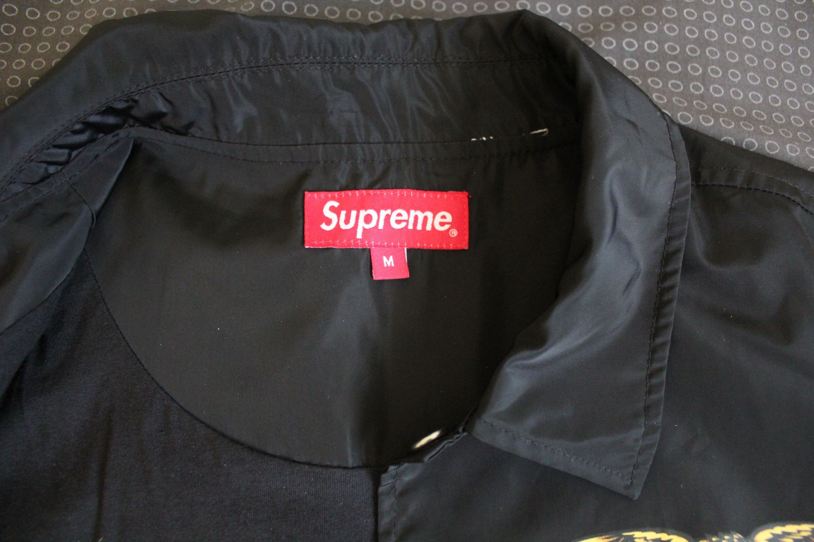 Antihero × Supreme Supreme X Anti Hero Black Coach Jacket | Grailed