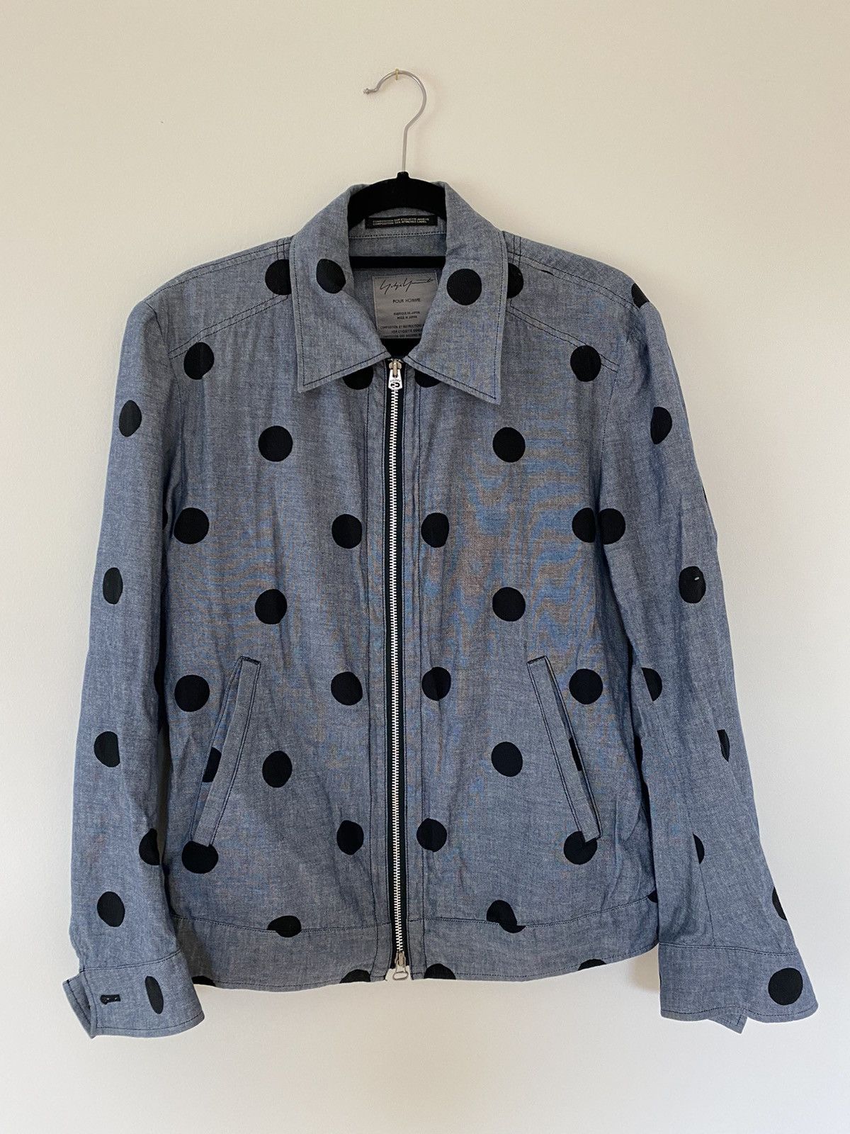 Yohji Yamamoto Pour Homme Polka Dot Jacket.