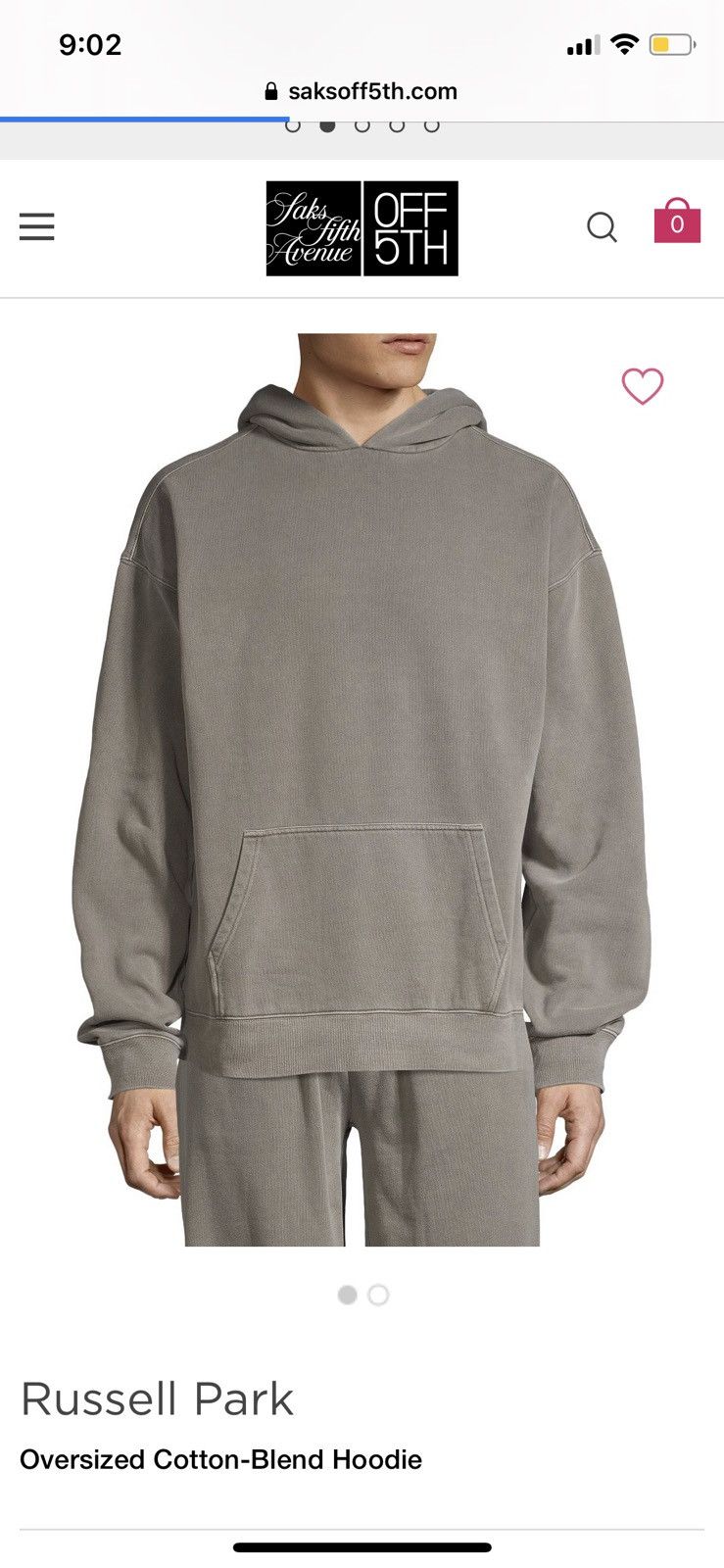 Russell park hoodie hotsell
