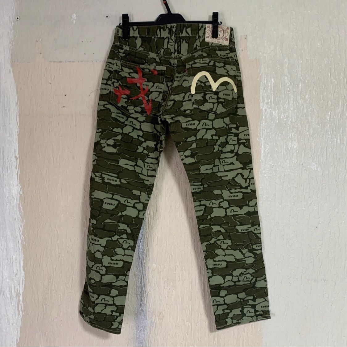 【EVISU】stonewall camouflage KAMOME pantsRYKEY