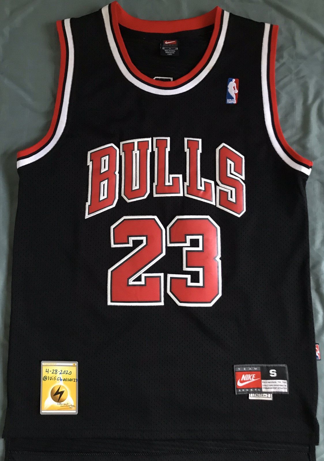 Nike Michael Jordan Chicago Bulls Jersey Black Size US S / EU 44-46 / 1 - 1 Thumbnail