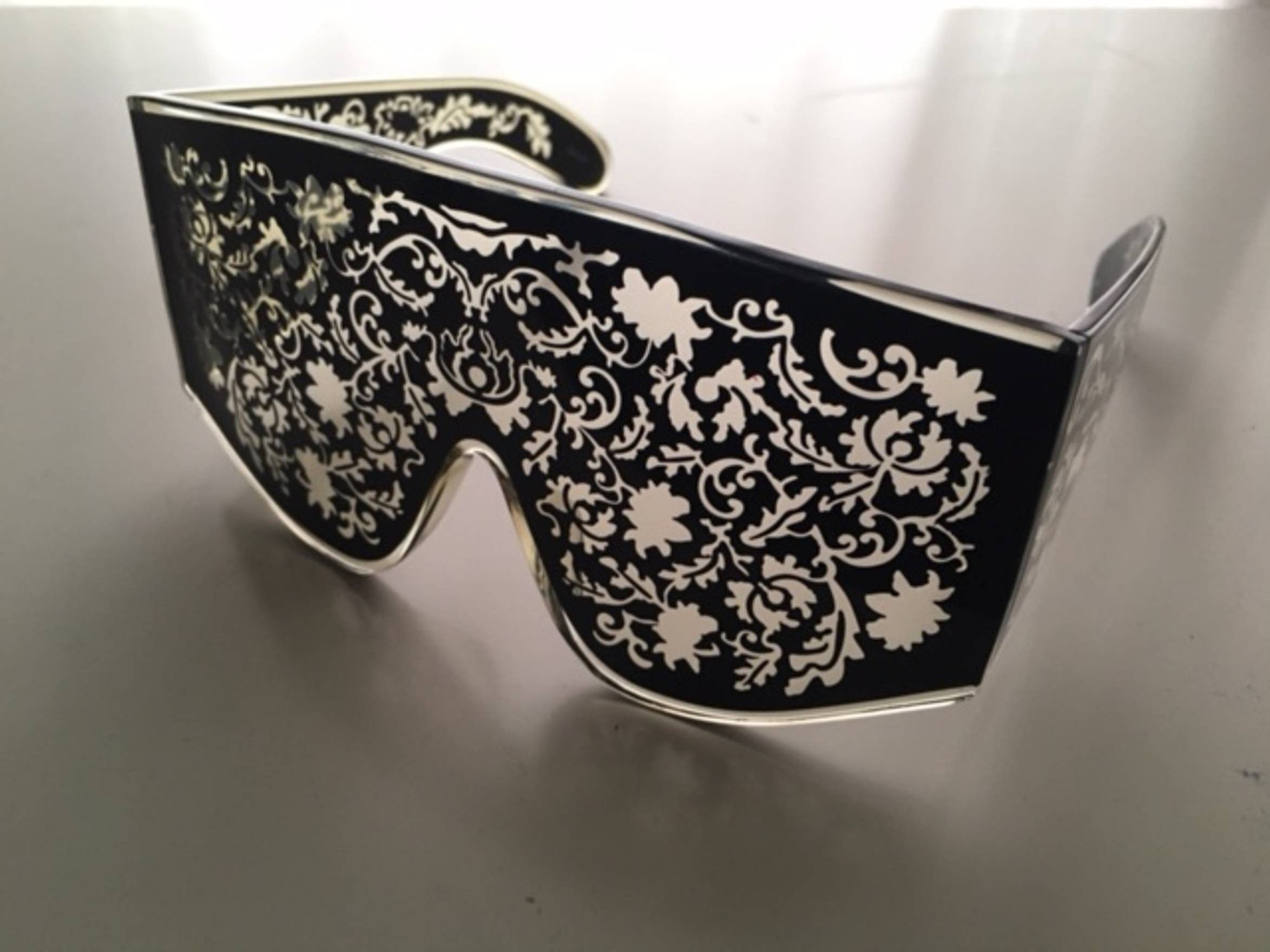 KTZ x Linda Farrow shield sunglasses