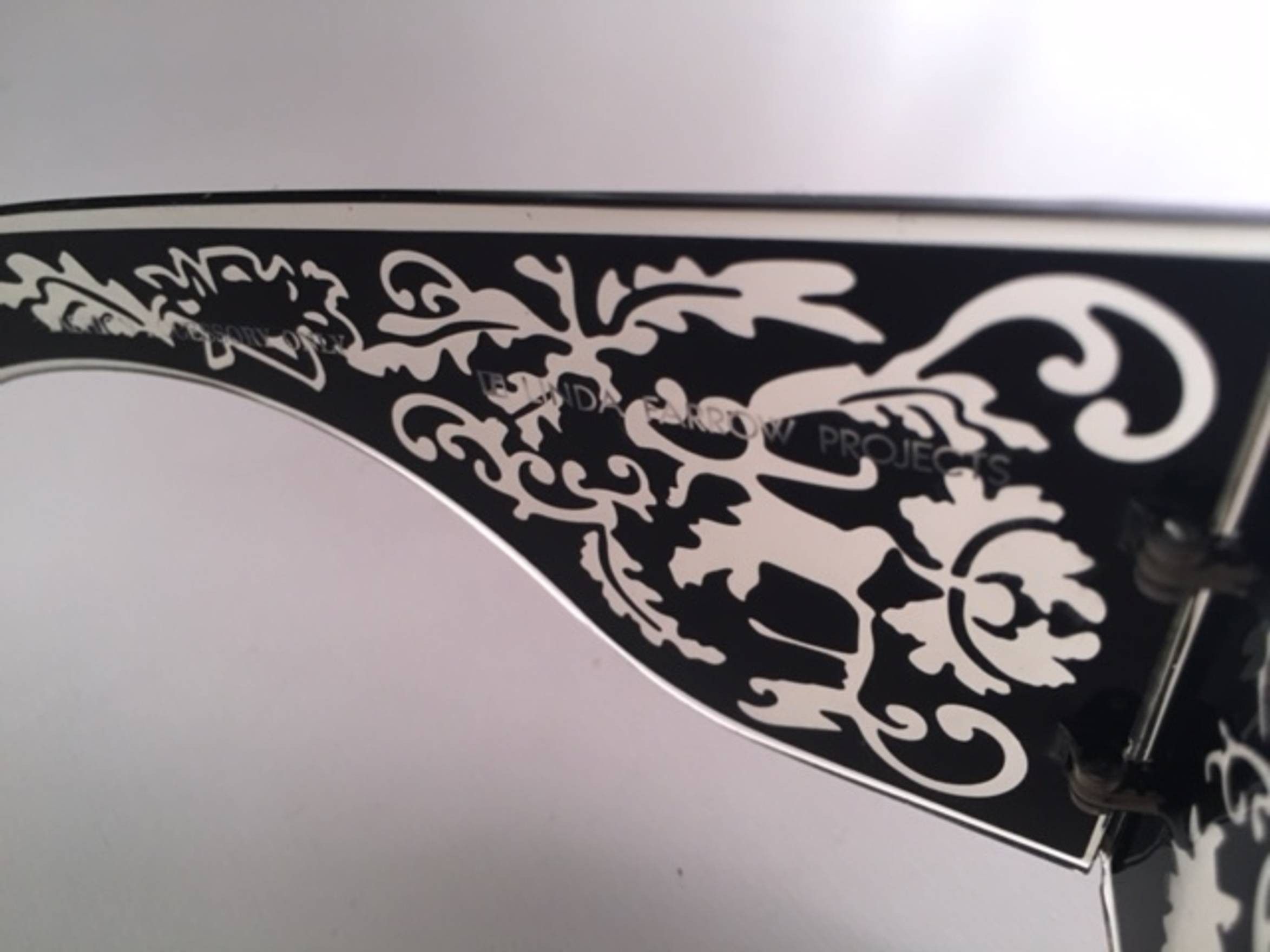 KTZ × Linda Farrow KTZ x Linda Farrow shield sunglasses Size ONE SIZE - 4 Thumbnail