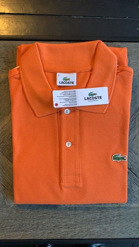 Lacoste Orange Lacoste Polo Size US XL / EU 56 / 4 - 1 Preview