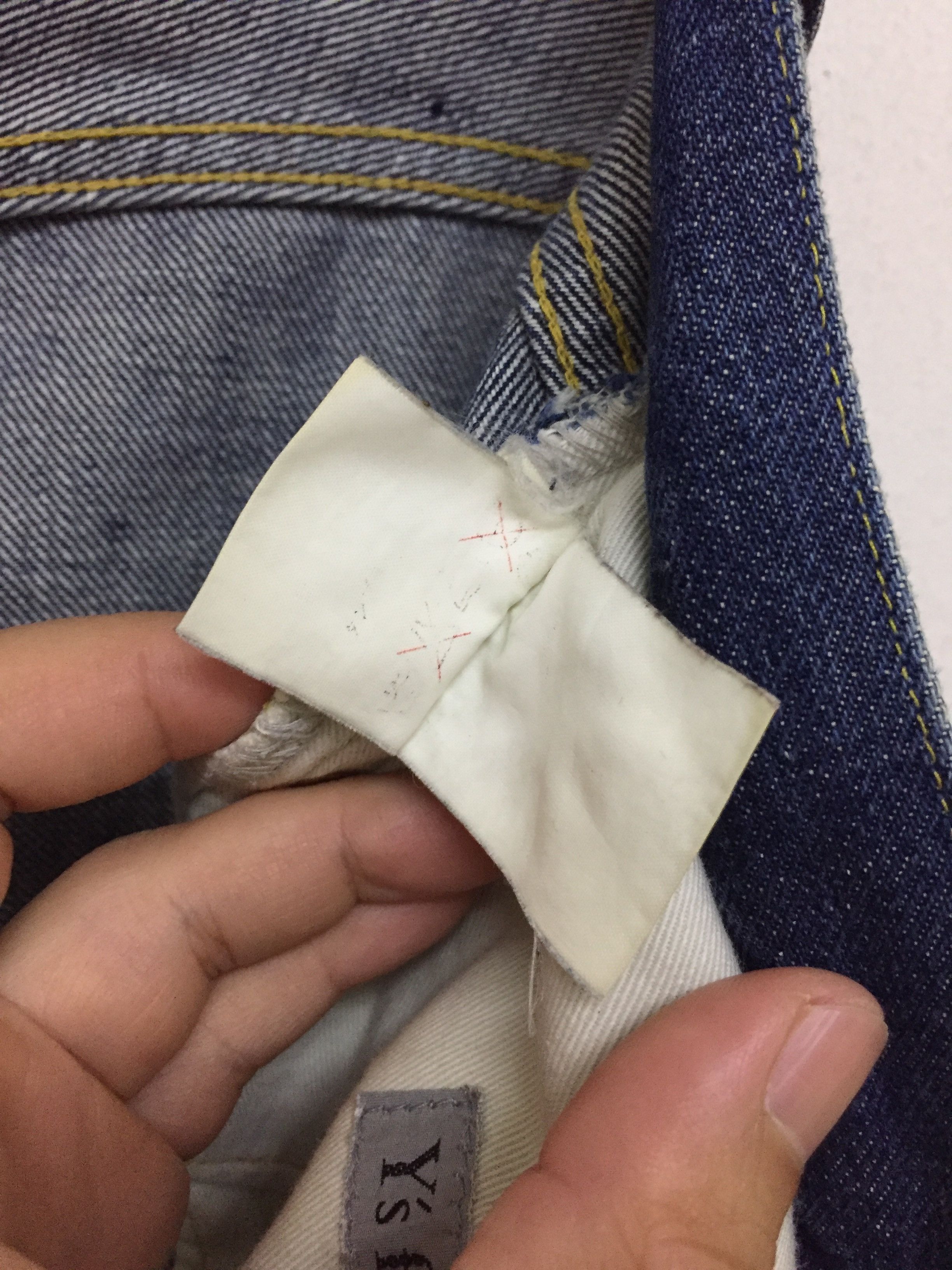 Yohji Yamamoto 80's Yohji yamamoto Y'S Selvage Jeans Size US 32 / EU 48 - 13 Thumbnail