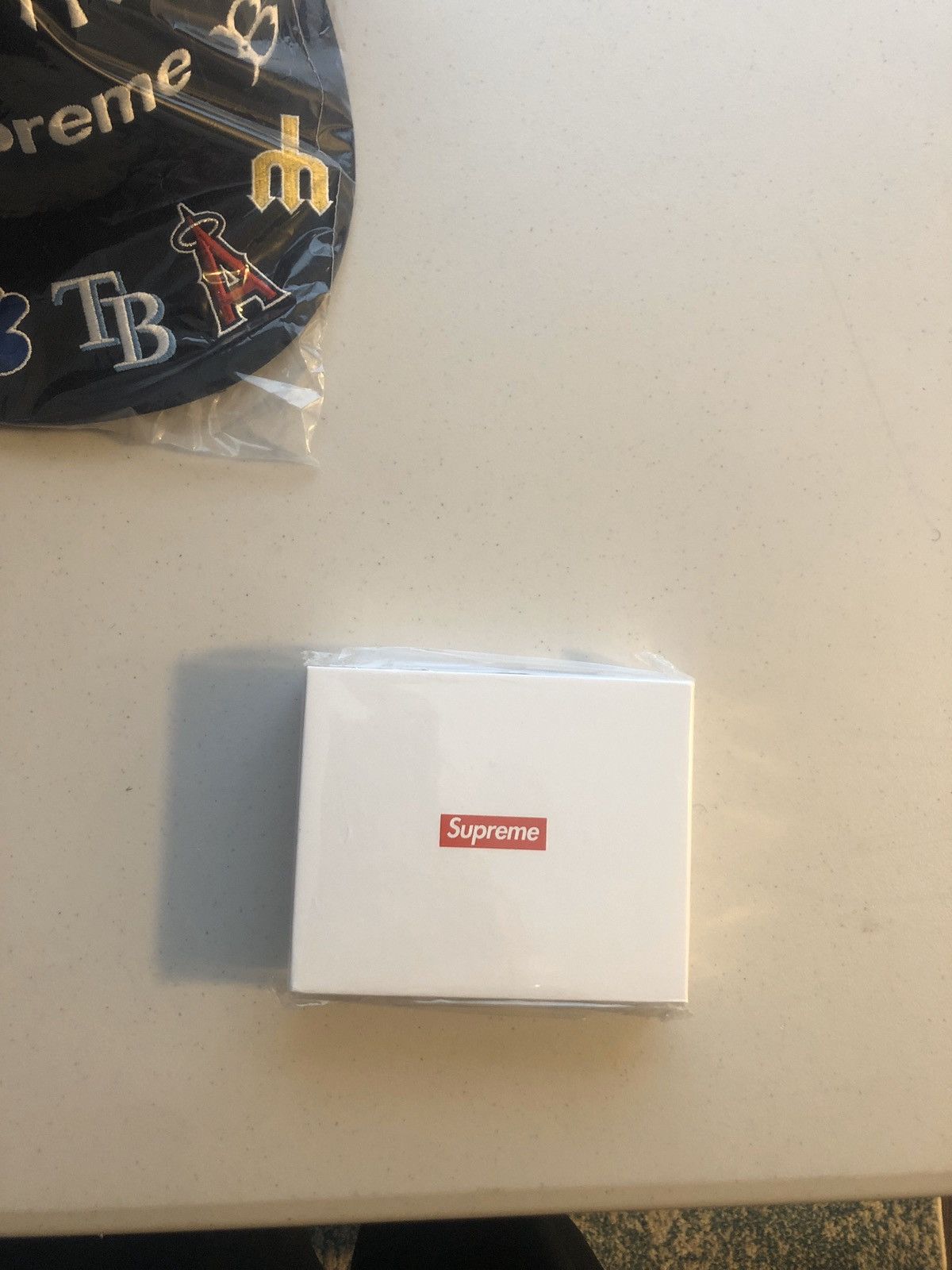Authentic Supreme Debossed Glass Ashtray Red SS20 Logo