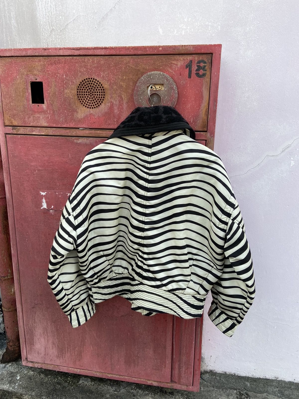 Versace Vintage Gianni Versace Zebra Printed Jacket | Grailed