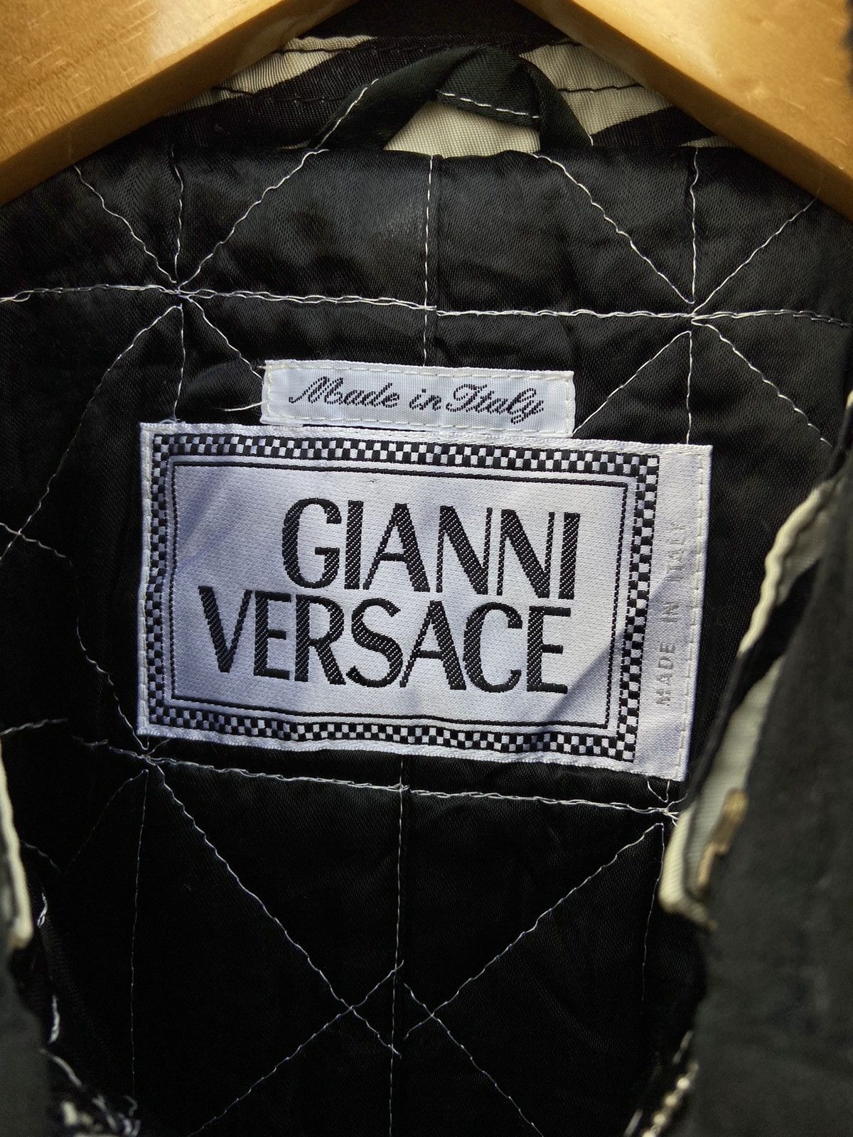 Versace Vintage Gianni Versace Zebra Printed Jacket Size US M / EU 48-50 / 2 - 5 Thumbnail