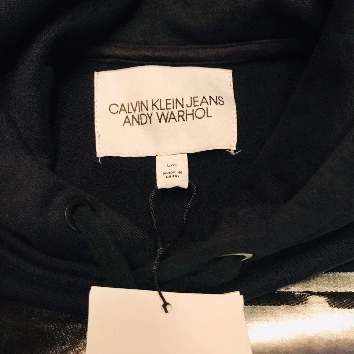 Andy Warhol × Calvin Klein 205W39NYC Brand NWT Raf Simons Calvin Klein x Andy Warhol Hoodie Size US L / EU 52-54 / 3 - 3 Thumbnail