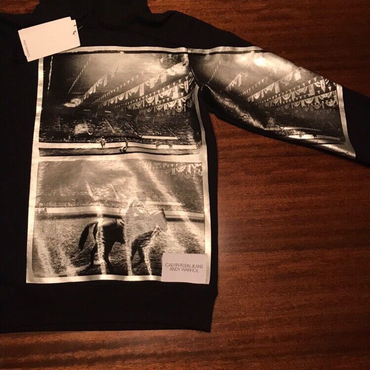Andy Warhol × Calvin Klein 205W39NYC Brand NWT Raf Simons Calvin Klein x Andy Warhol Hoodie Size US L / EU 52-54 / 3 - 2 Thumbnail