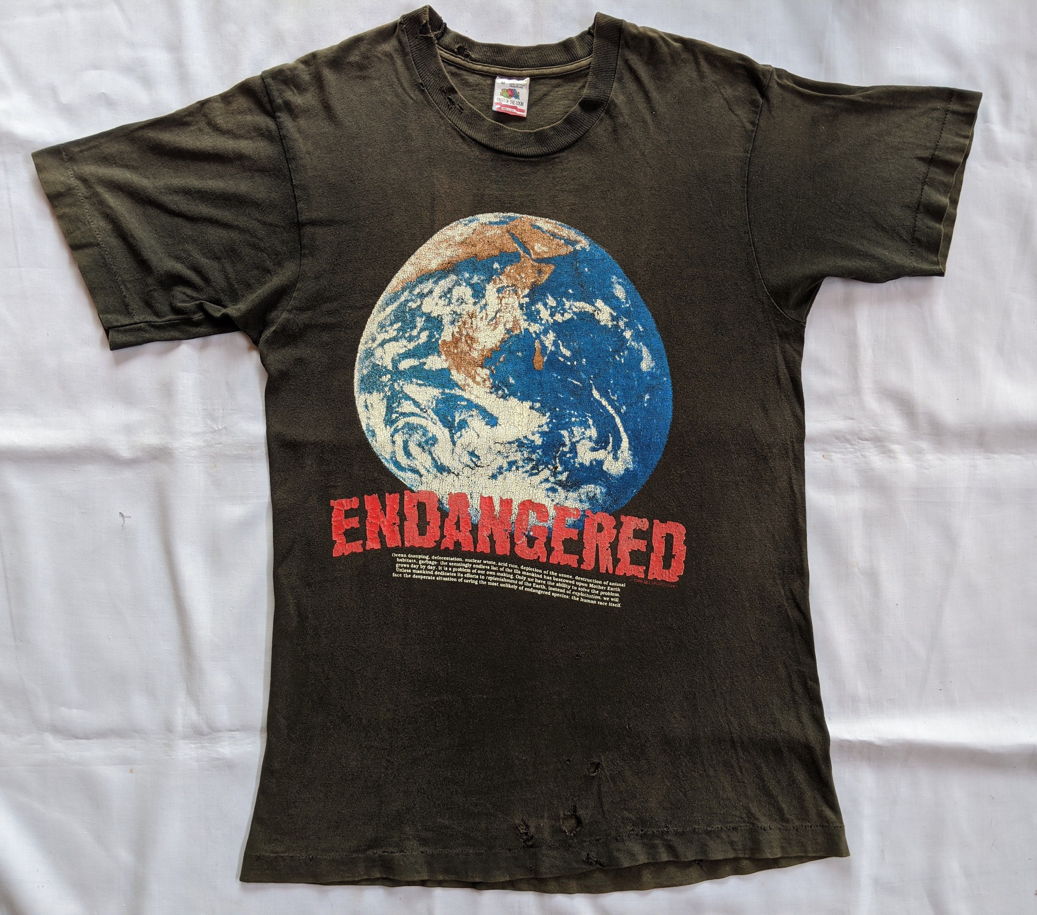 Vintage Vintage 90s distressed movie Endangered Size US M / EU 48-50 / 2 - 2 Thumbnail