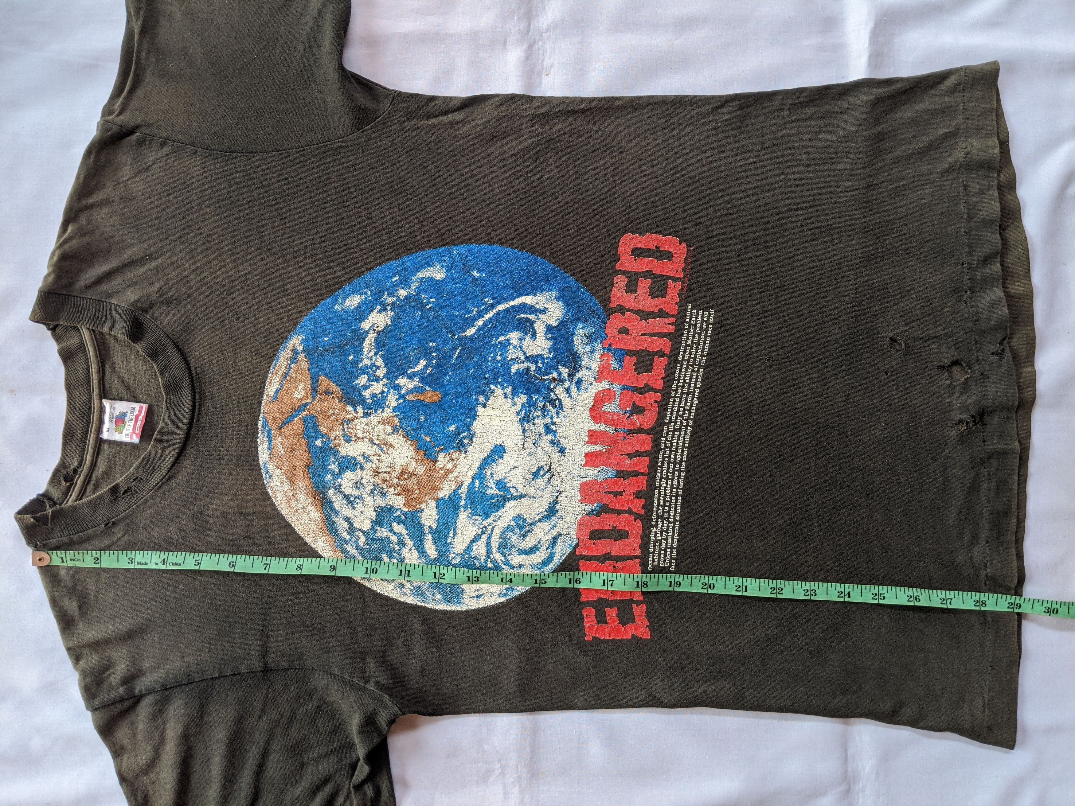 Vintage Vintage 90s distressed movie Endangered Size US M / EU 48-50 / 2 - 5 Thumbnail