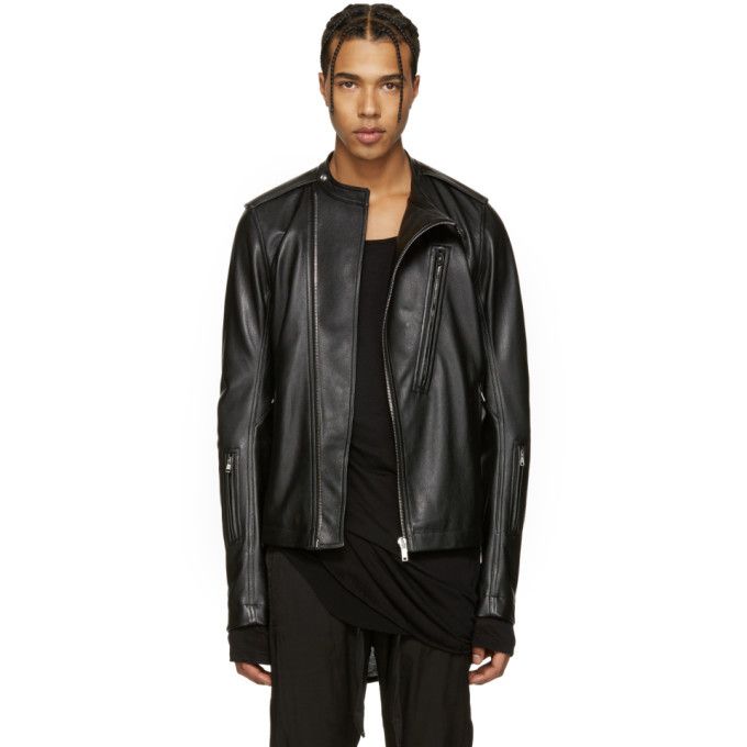 Rick Owens BNWT LCW thickest calf leather jacket | Grailed