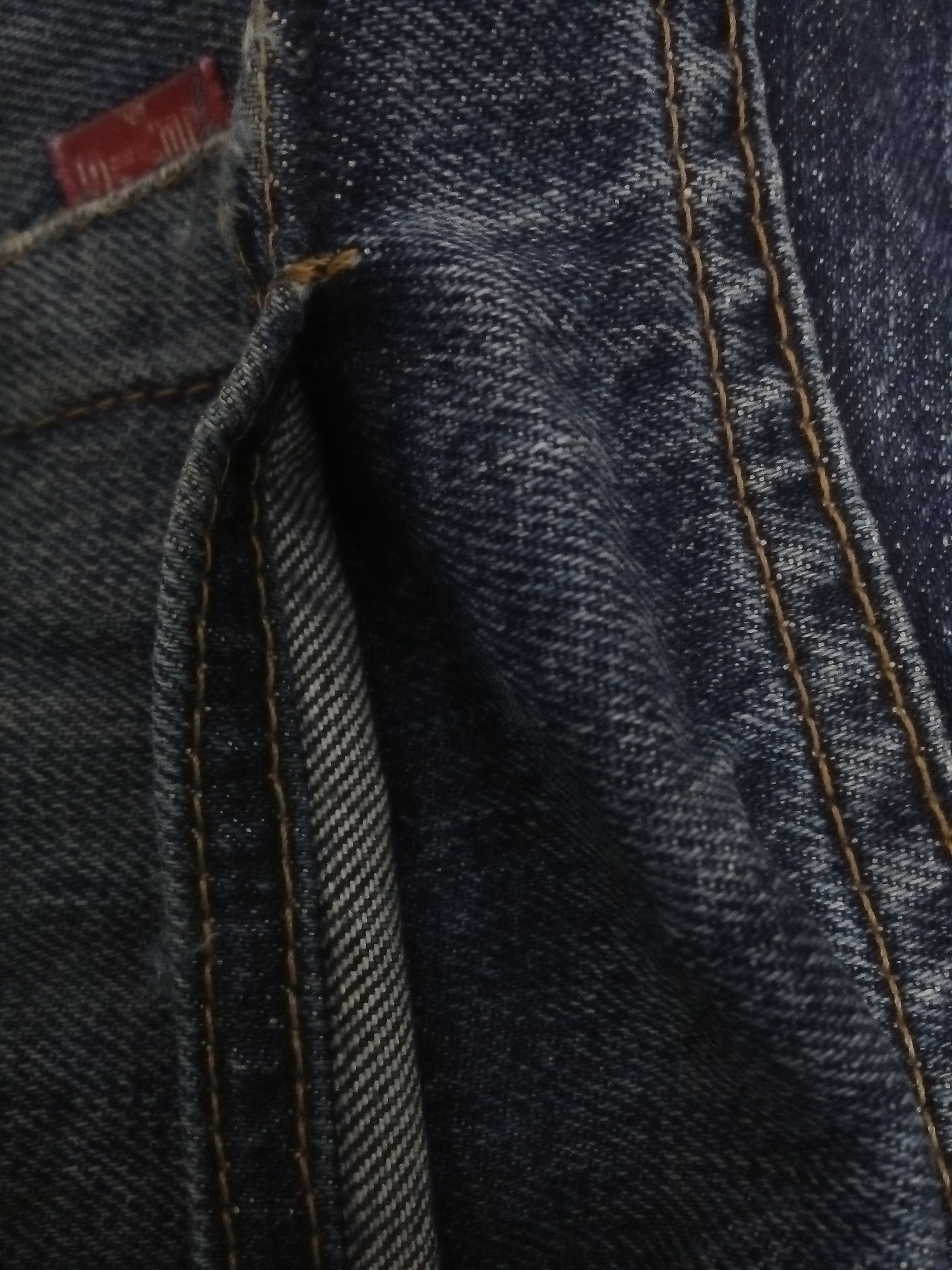 Levi's 90s LEVIS S501XXC SELVEDGE BIG E 555 DENIM (A936) Size US 30 / EU 46 - 18 Thumbnail