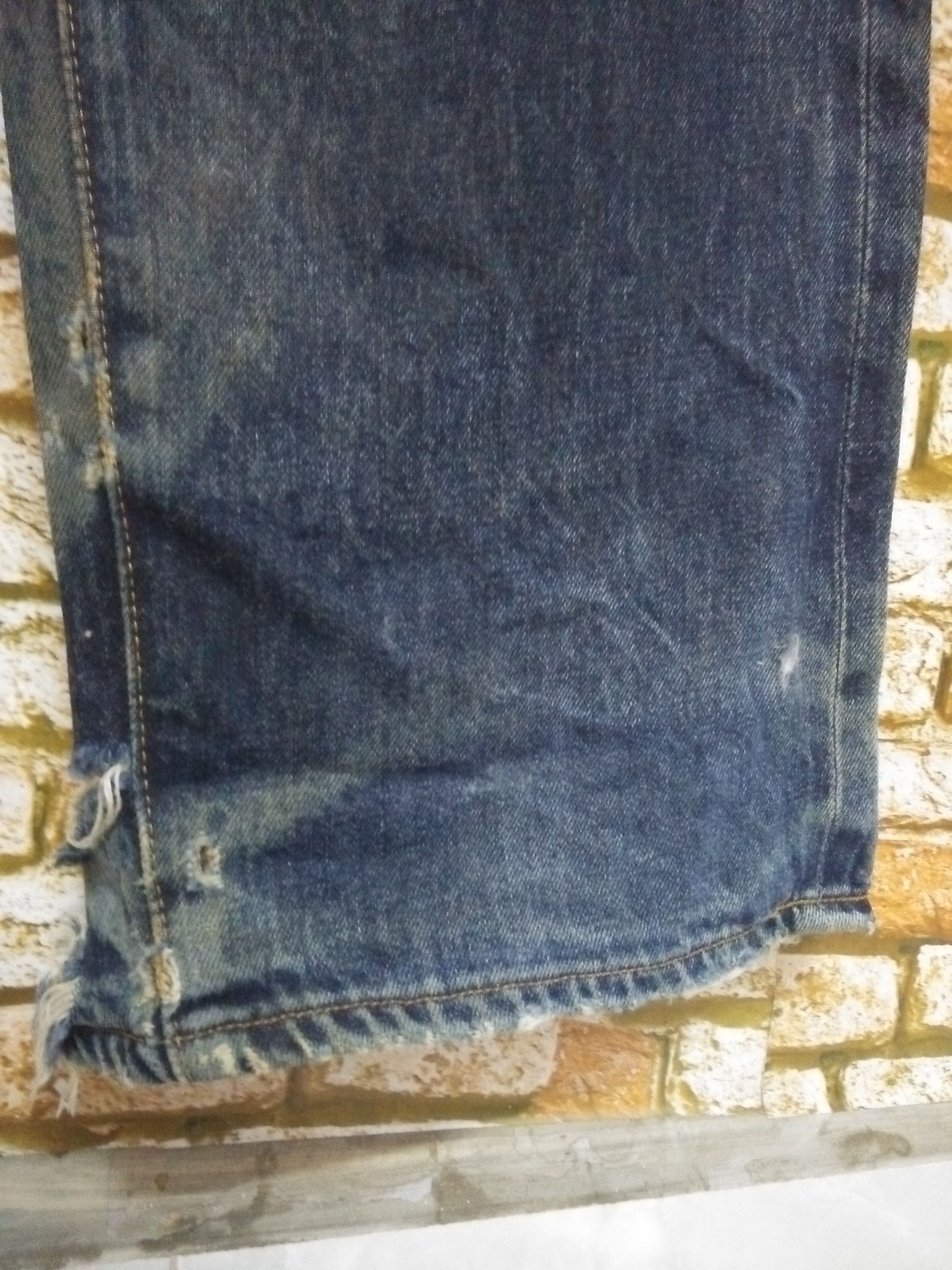 Levi's 90s LEVIS S501XXC SELVEDGE BIG E 555 DENIM (A936) Size US 30 / EU 46 - 6 Thumbnail