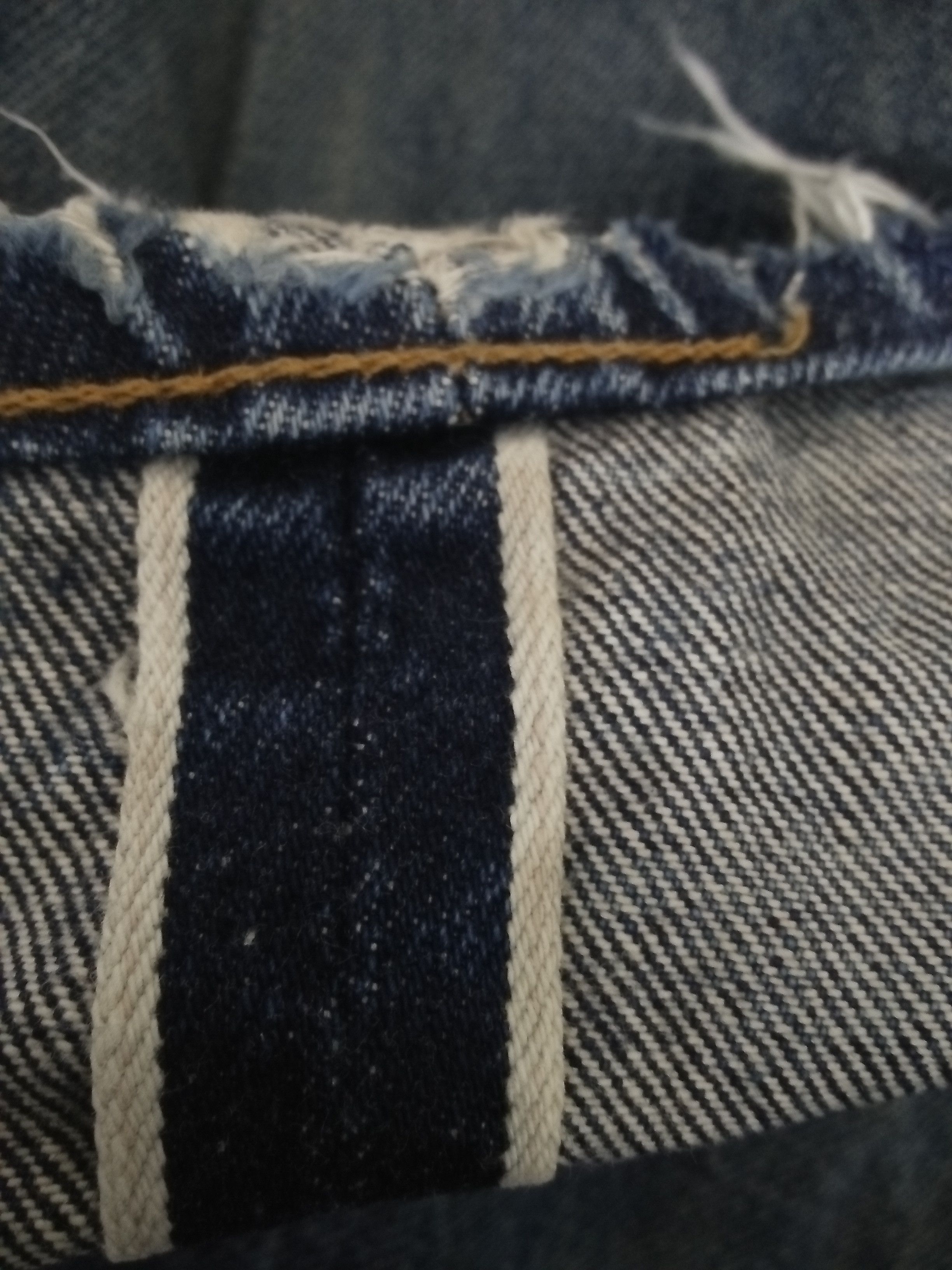 Levi's 90s LEVIS S501XXC SELVEDGE BIG E 555 DENIM (A936) Size US 30 / EU 46 - 19 Thumbnail