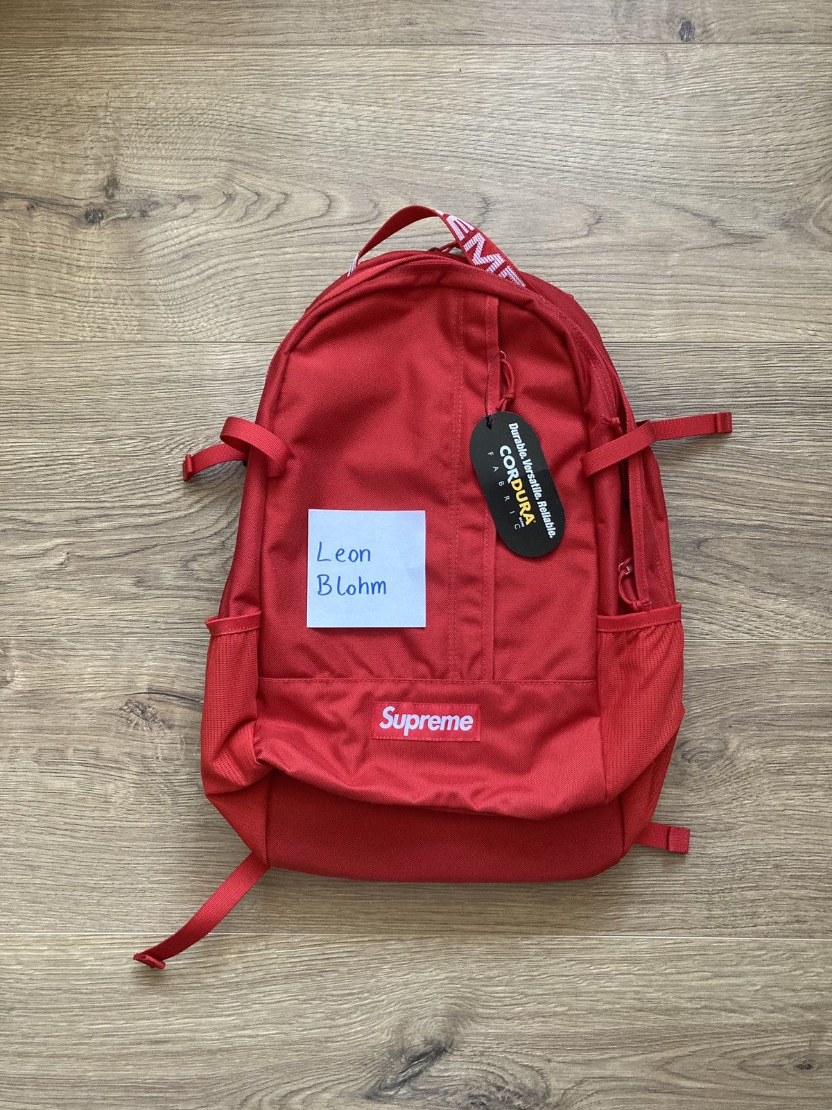 Supreme Supreme Backpack SS18 Red DSWT | Grailed