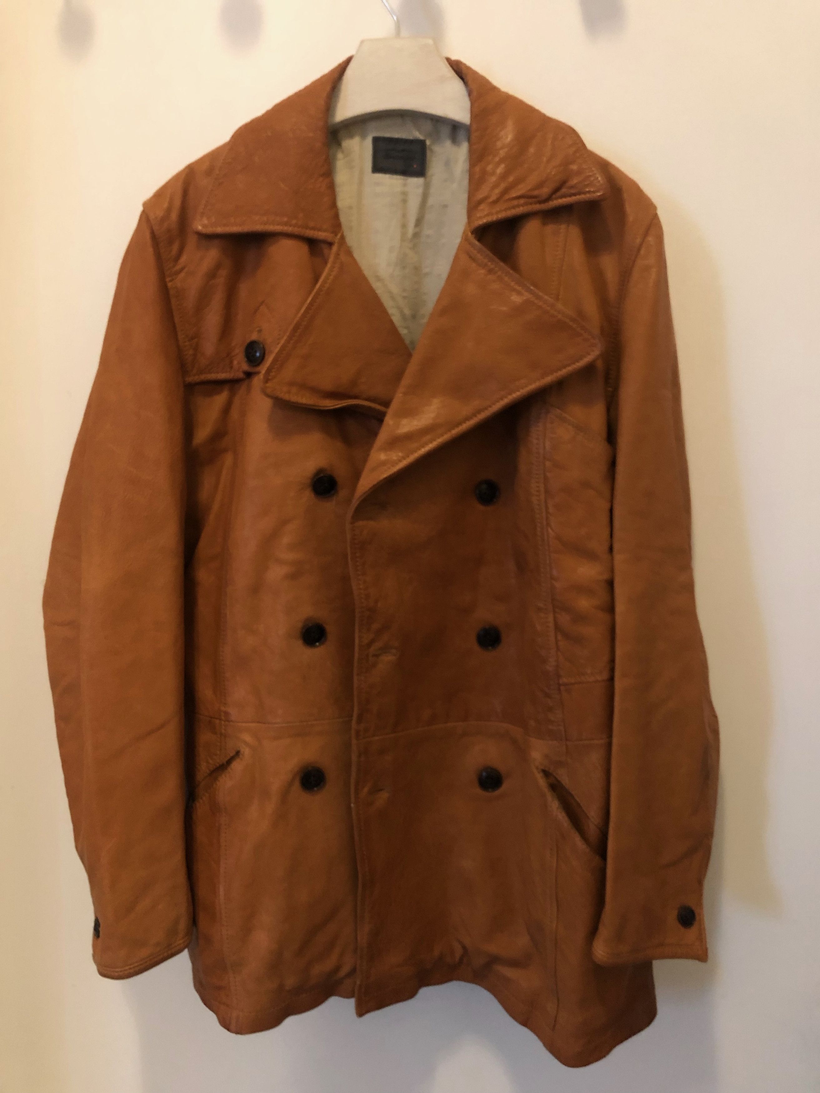 Hugo Boss hugo boss heavy leather jacket Size US M / EU 48-50 / 2 - 1 Thumbnail
