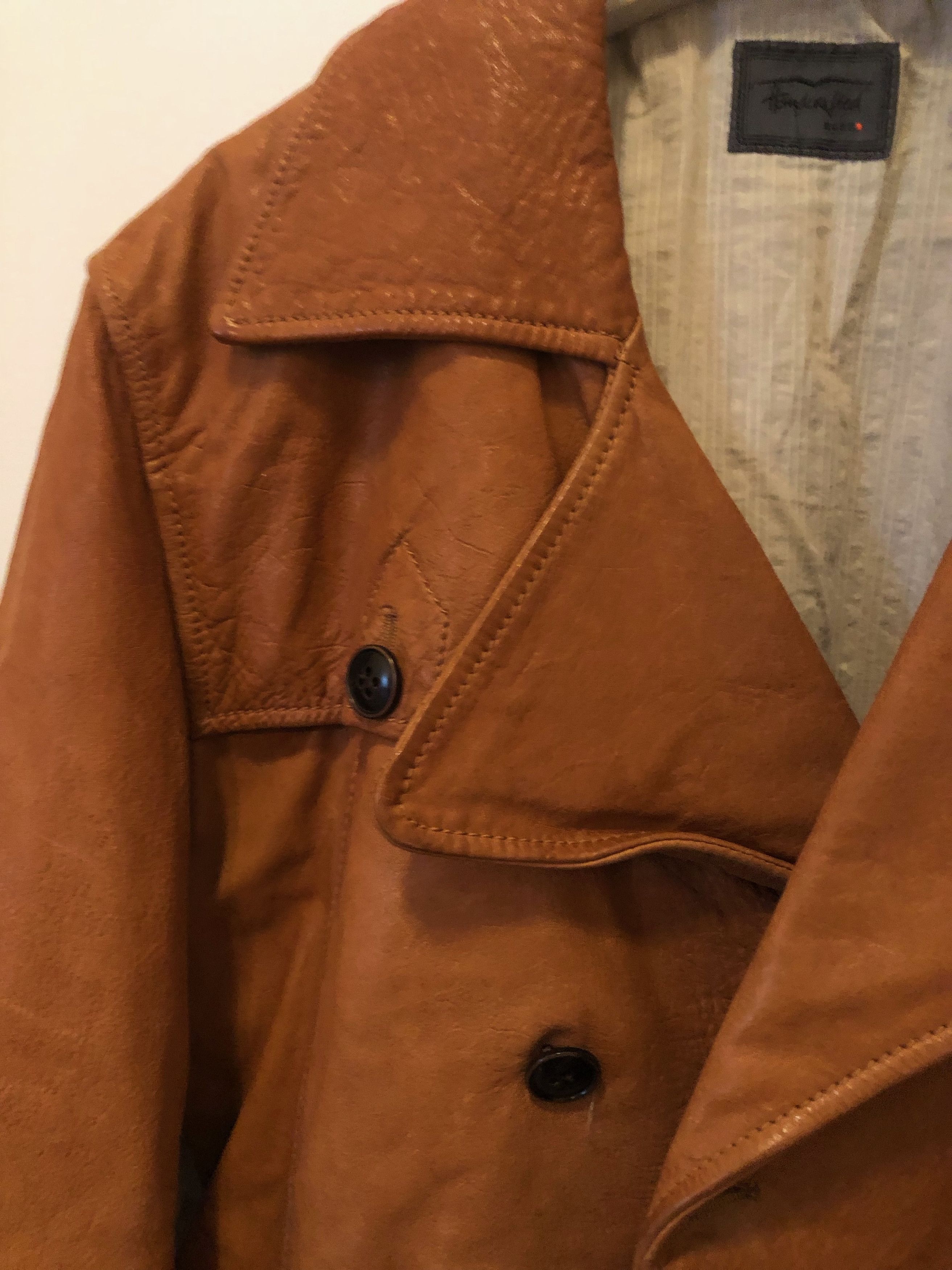 Hugo Boss hugo boss heavy leather jacket Size US M / EU 48-50 / 2 - 3 Thumbnail