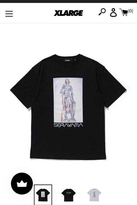 X Large X LARGE SORAYAMA S/S TEE JOAN OF ARC | Grailed