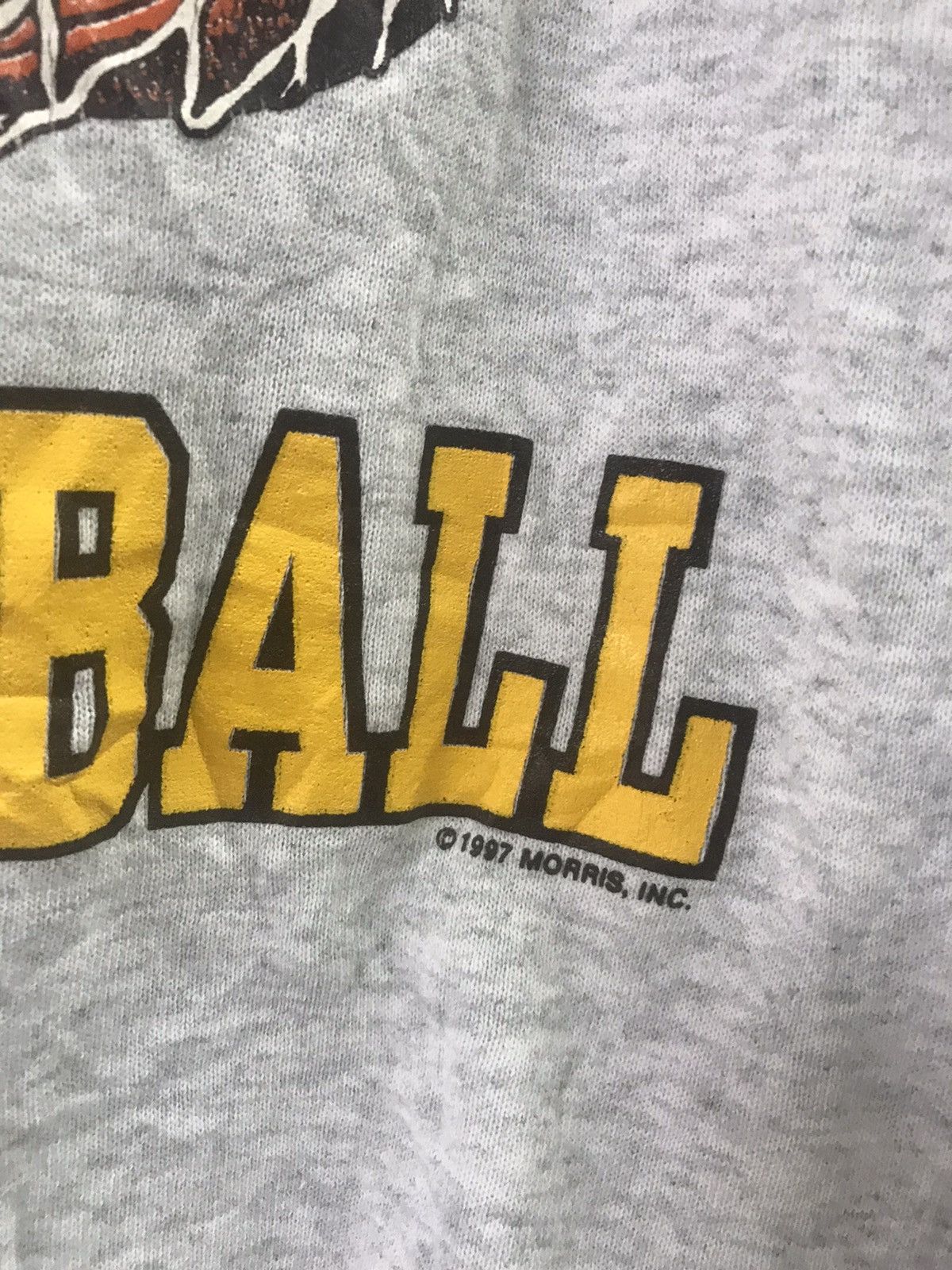 NBA × Vintage 💥 Vintage BULLDOG BASKETBALL 1997 Sweatshirt Size US M / EU 48-50 / 2 - 5 Thumbnail