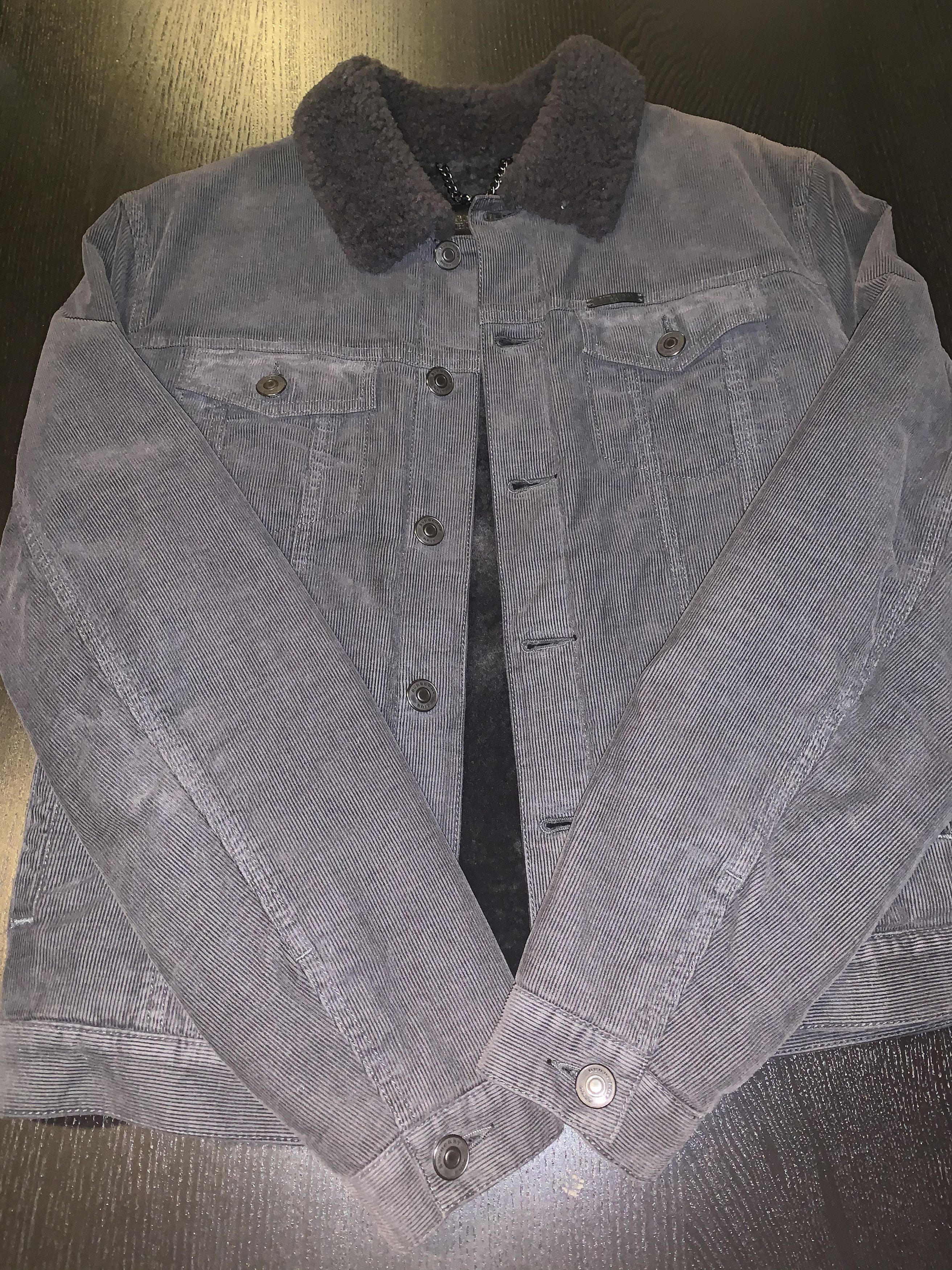 Burberry Burberry Denim Style Fur Jacket Size US M / EU 48-50 / 2 - 2 Thumbnail