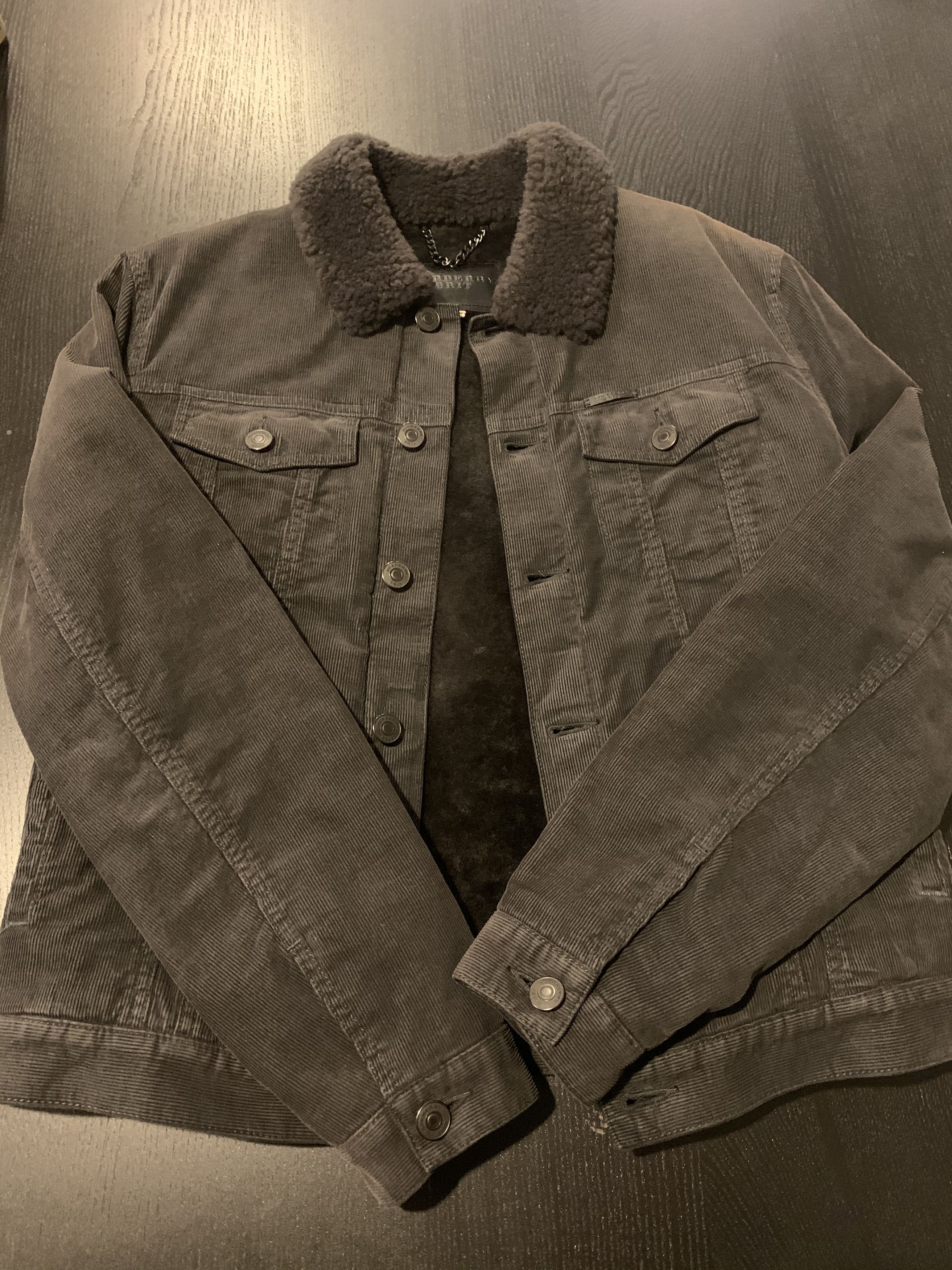Burberry Burberry Denim Style Fur Jacket Size US M / EU 48-50 / 2 - 1 Thumbnail