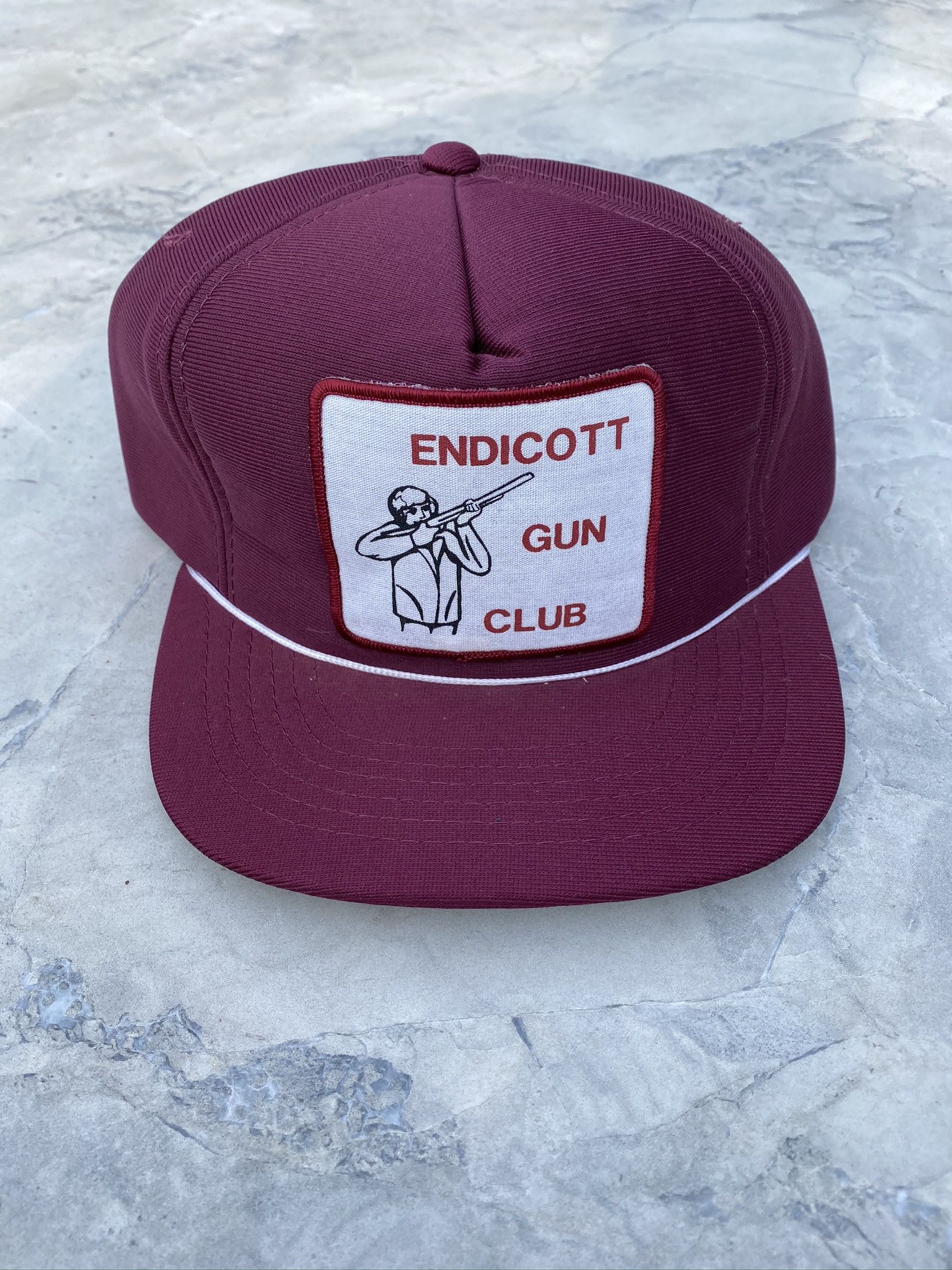 Vintage 1980s Endicott Gun Club Hat Size ONE SIZE - 1 Preview