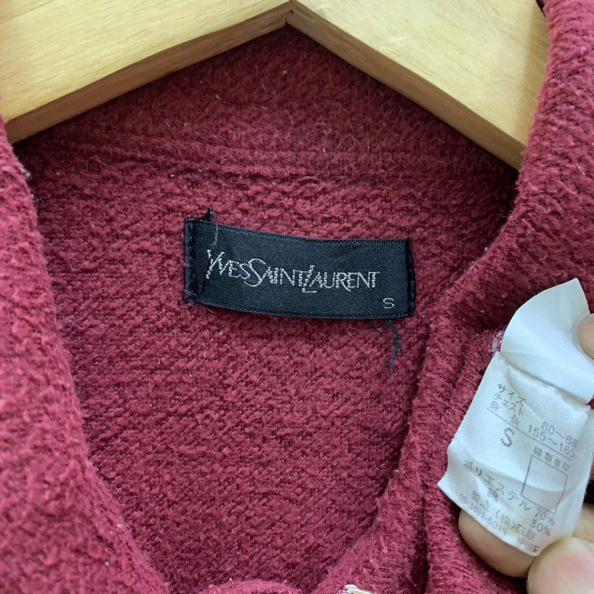 Yves Saint Laurent Vintage Yves Saint Laurent Ysl Fleece Pyjamas Sleepwear Size US S / EU 44-46 / 1 - 9 Thumbnail