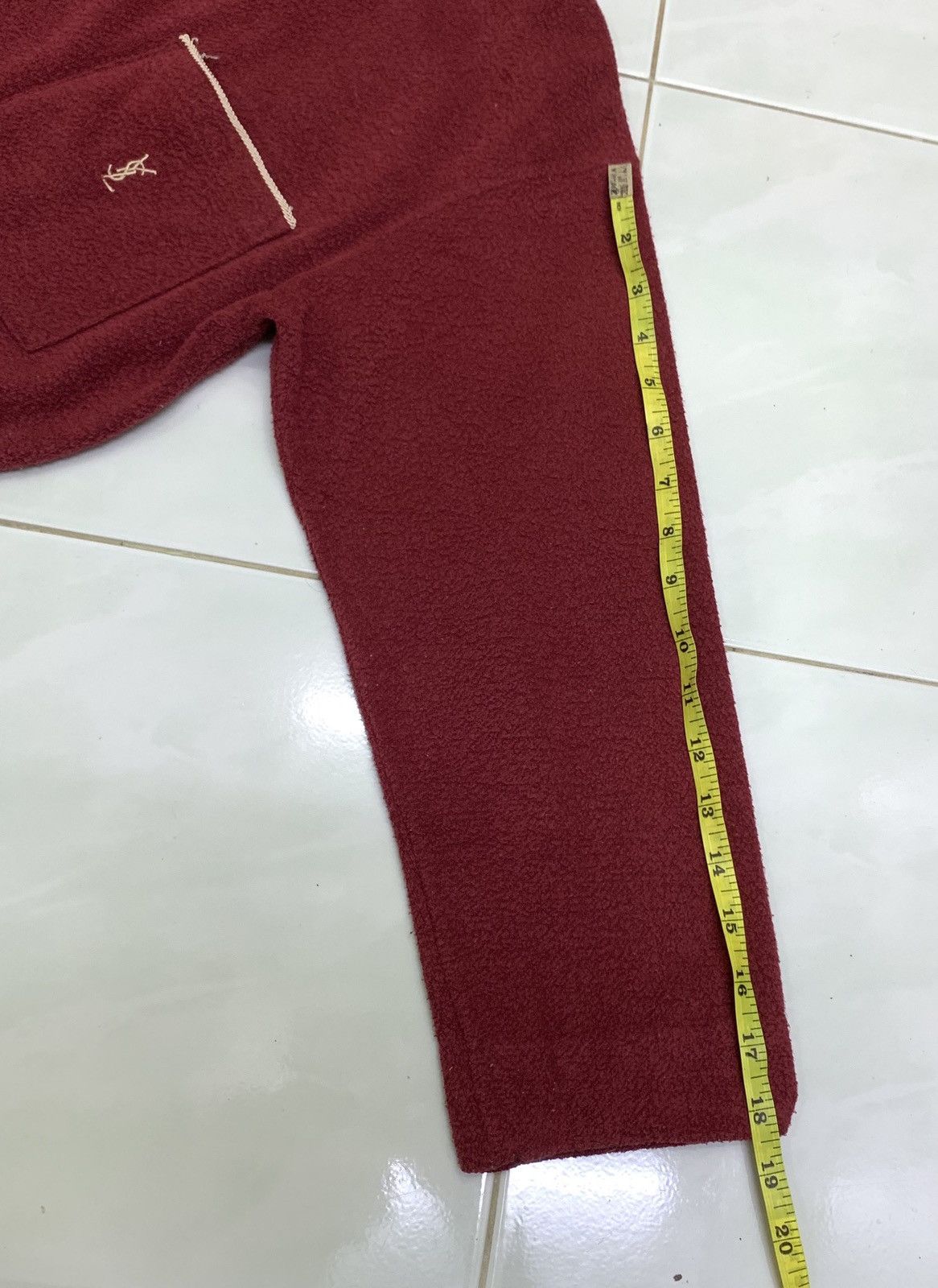 Yves Saint Laurent Vintage Yves Saint Laurent Ysl Fleece Pyjamas Sleepwear Size US S / EU 44-46 / 1 - 7 Thumbnail