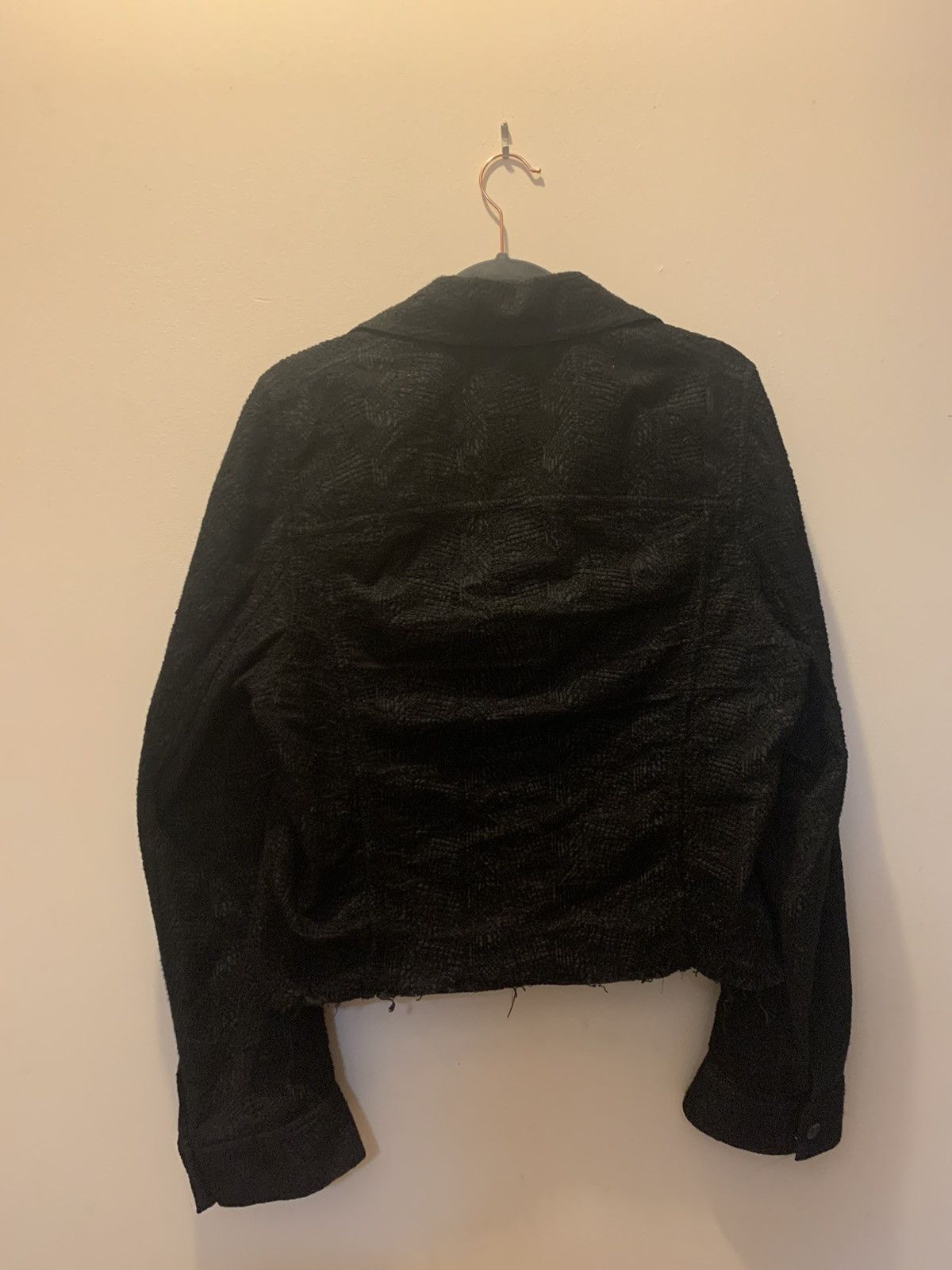 Ann Demeulemeester Textured Harbour Jacket Size US L / EU 52-54 / 3 - 2 Thumbnail