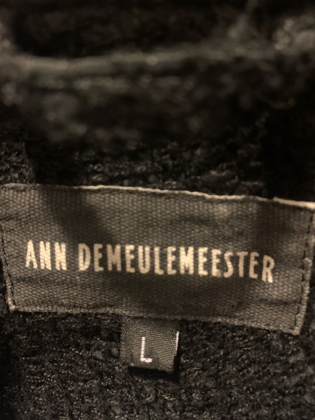 Ann Demeulemeester Textured Harbour Jacket Size US L / EU 52-54 / 3 - 4 Thumbnail