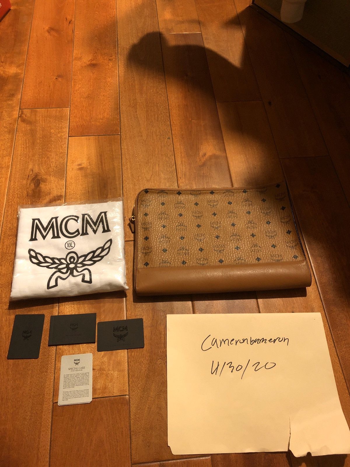 MCM Mcm computer bag | Grailed
