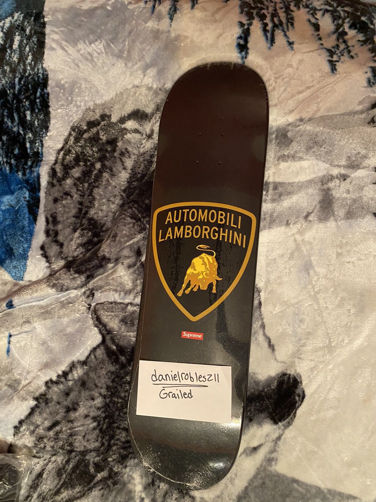 スケートボード Supreme - Supreme Lamborghini Skateboard Black Supreme 新品 シュプリーム SUPREME Automobili Lamborghini
