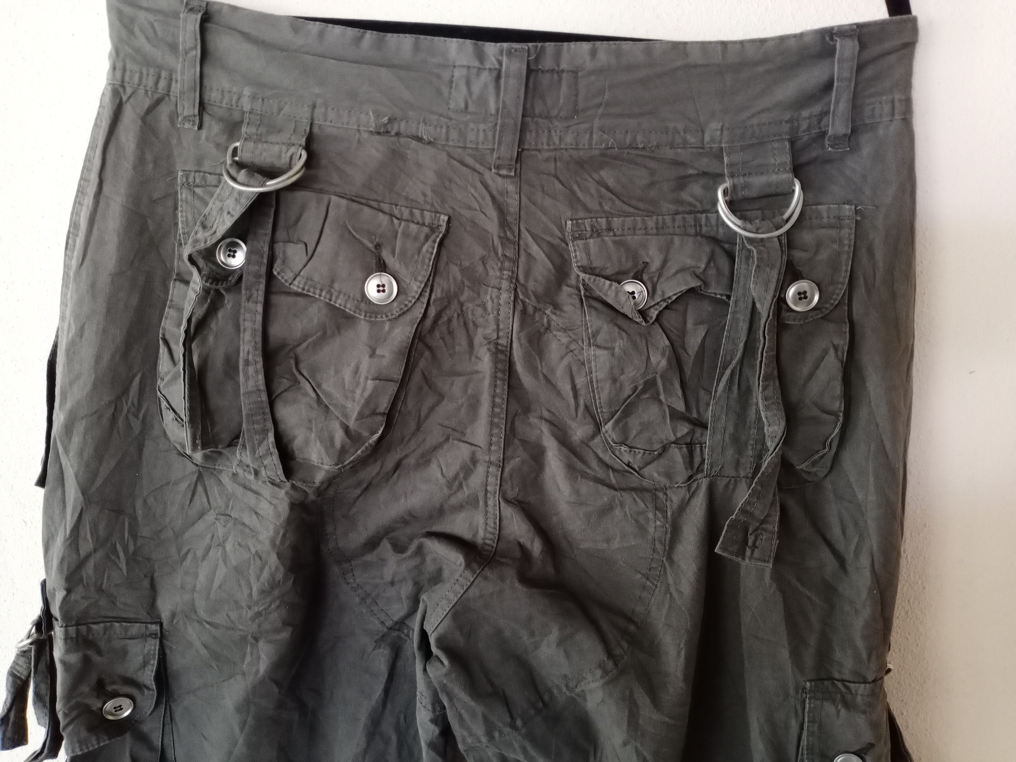 Japanese Brand Rare Space Tactical Cargo Pants Size US 34 / EU 50 - 7 Thumbnail