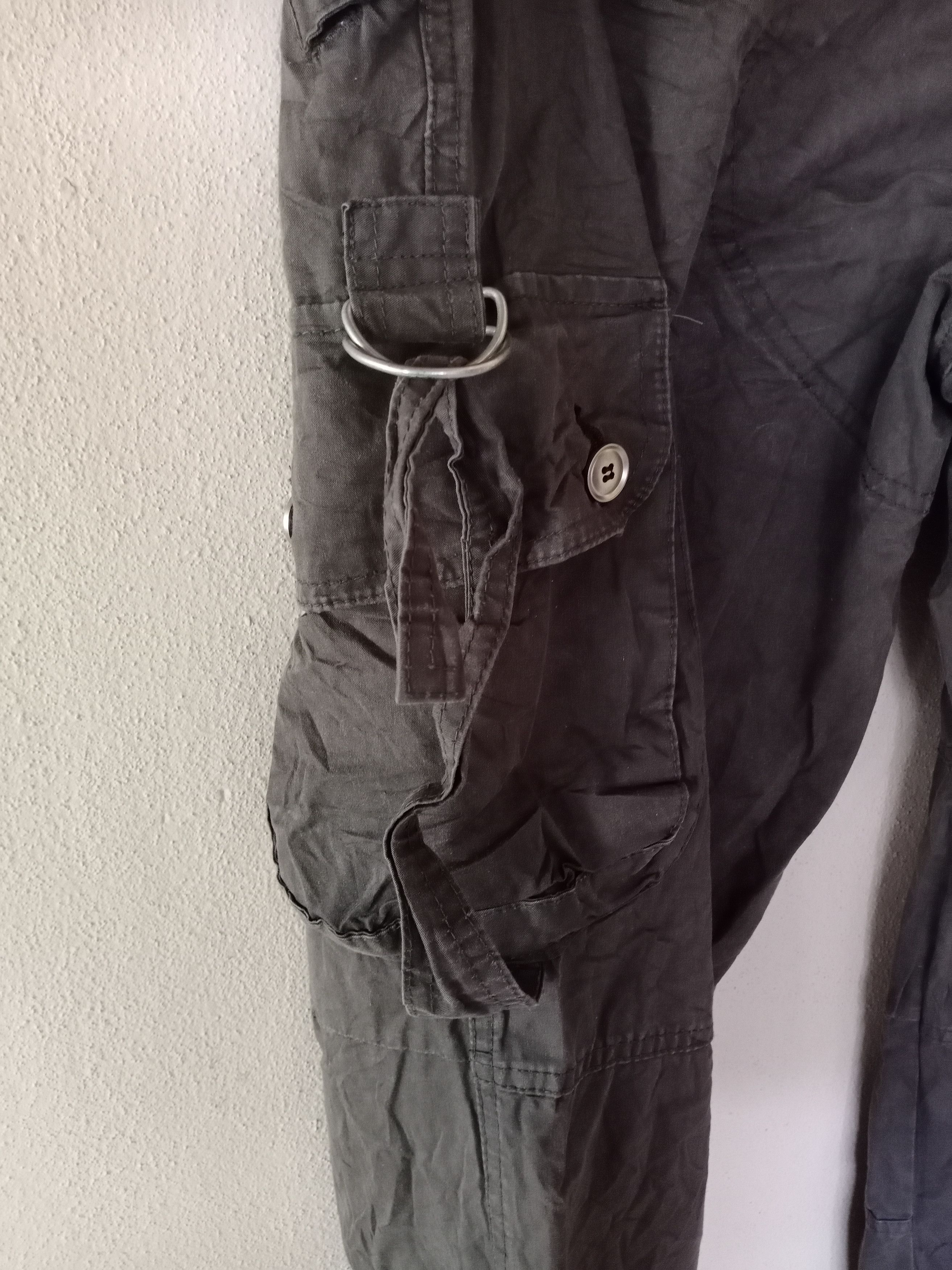 Japanese Brand Rare Space Tactical Cargo Pants Size US 34 / EU 50 - 4 Thumbnail