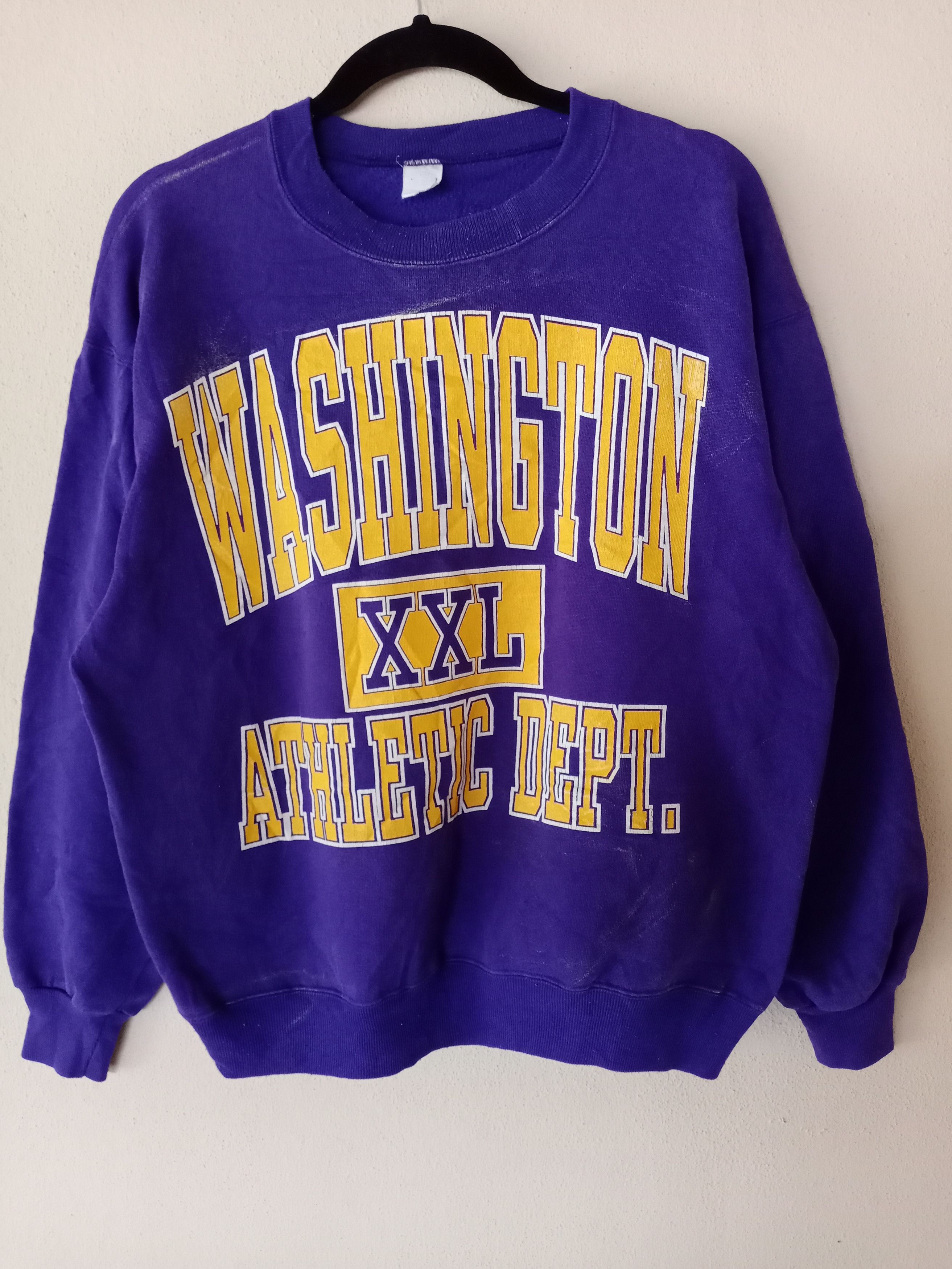 NFL × Vintage Vintage Washington Athletic Rugby Sweatshirts Size US XL / EU 56 / 4 - 1 Thumbnail