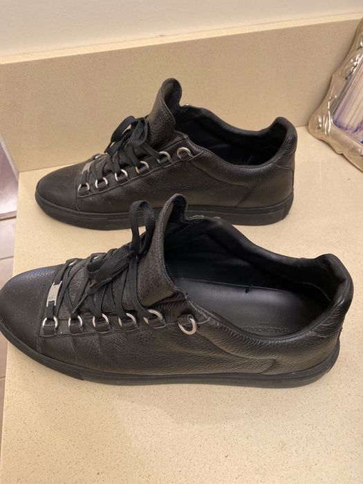 balenciaga low black
