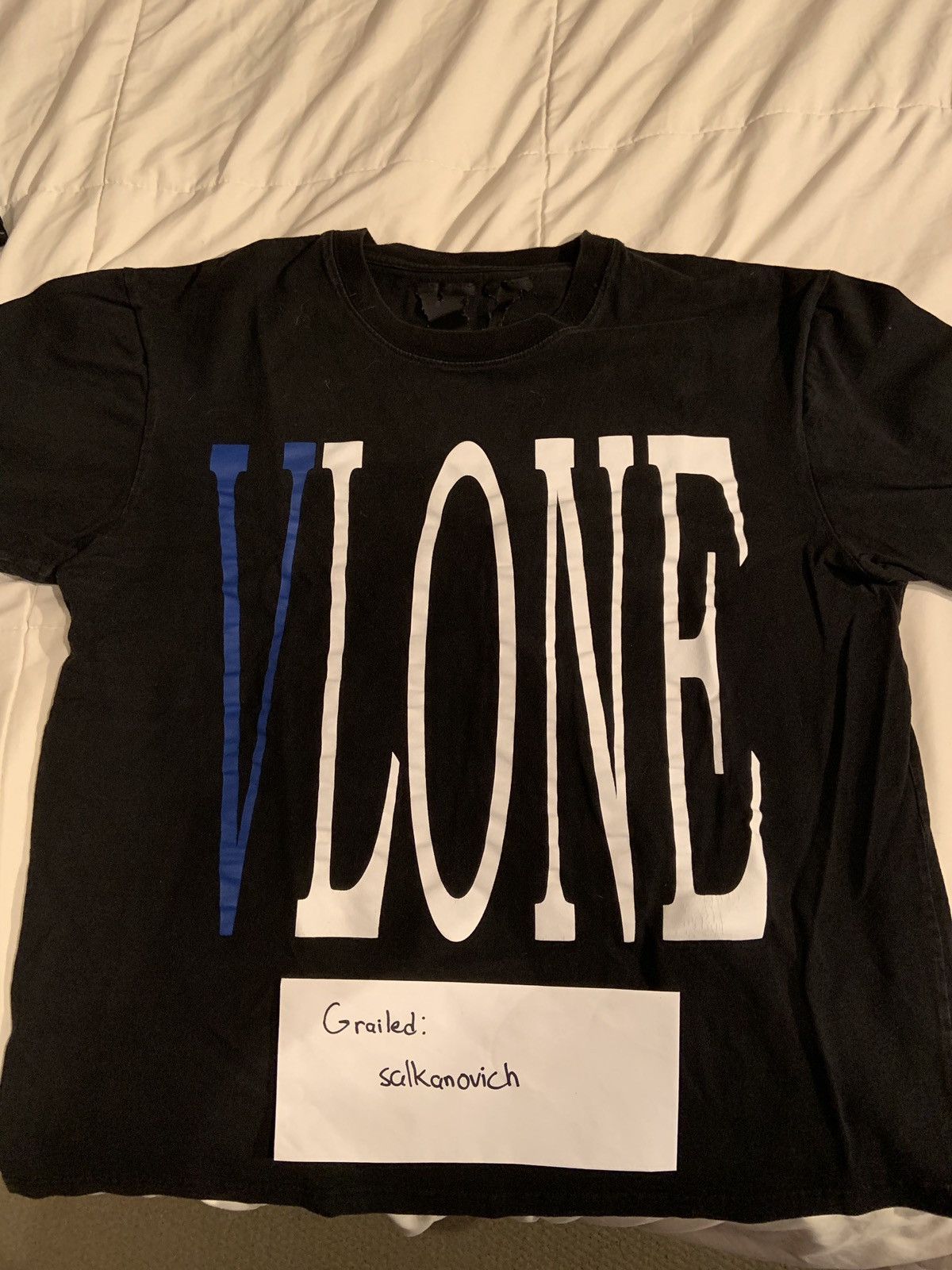 university blue vlone