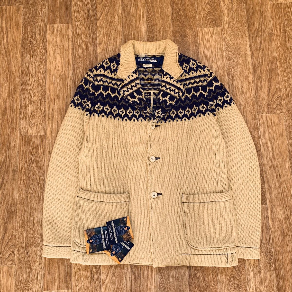 Comme des Garcons comme des garcons x junya watanabe knitted jacket Size US L / EU 52-54 / 3 - 1 Thumbnail