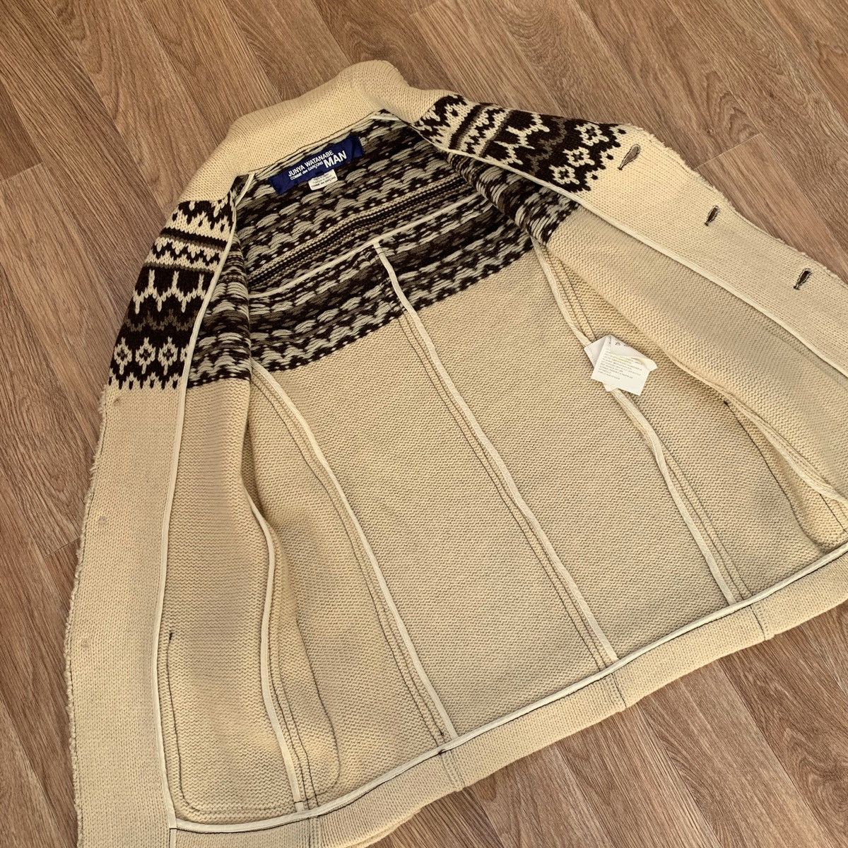Comme des Garcons comme des garcons x junya watanabe knitted jacket Size US L / EU 52-54 / 3 - 4 Thumbnail